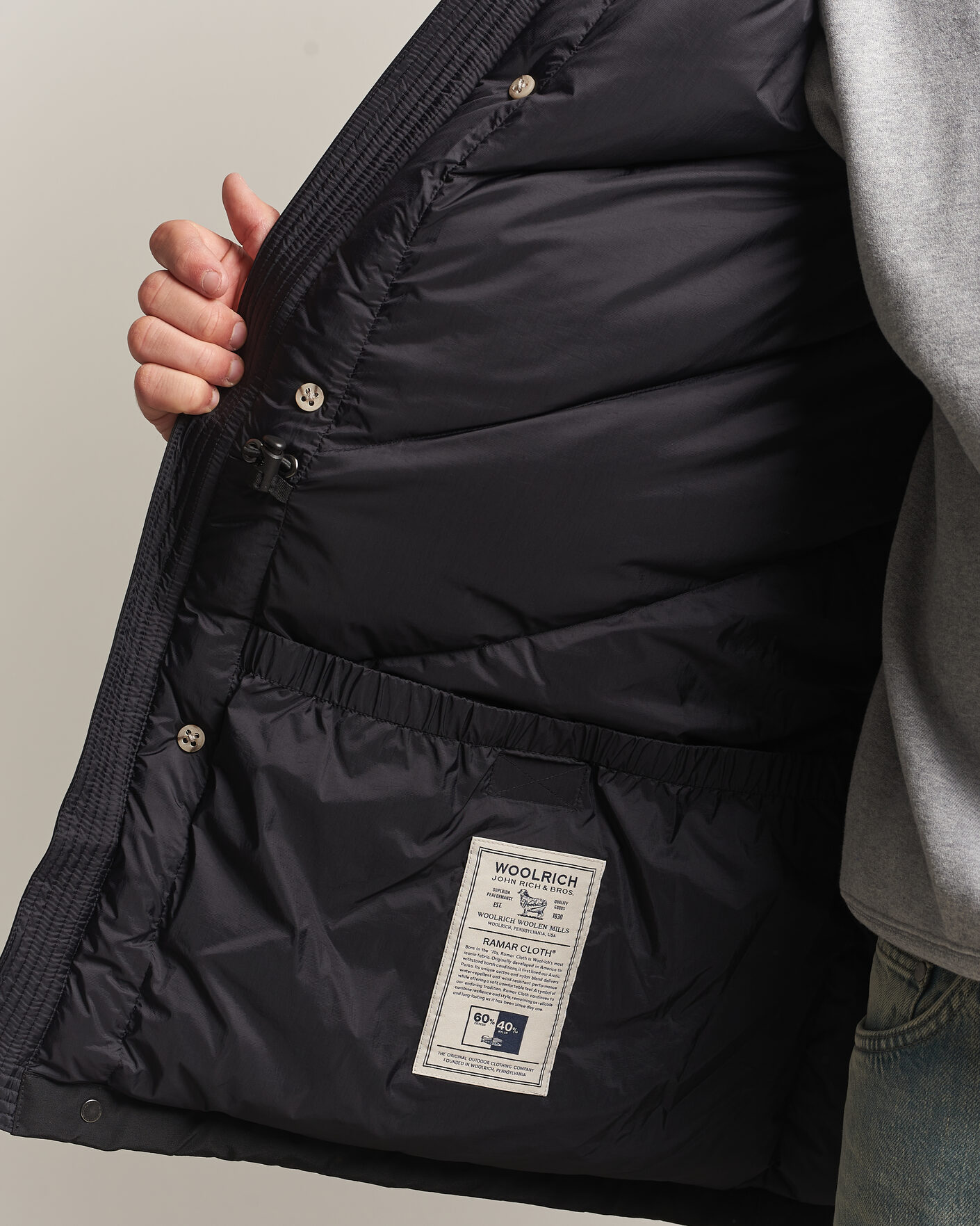 Heren | Jassen | Woolrich | Arctic Parka No Fur Black