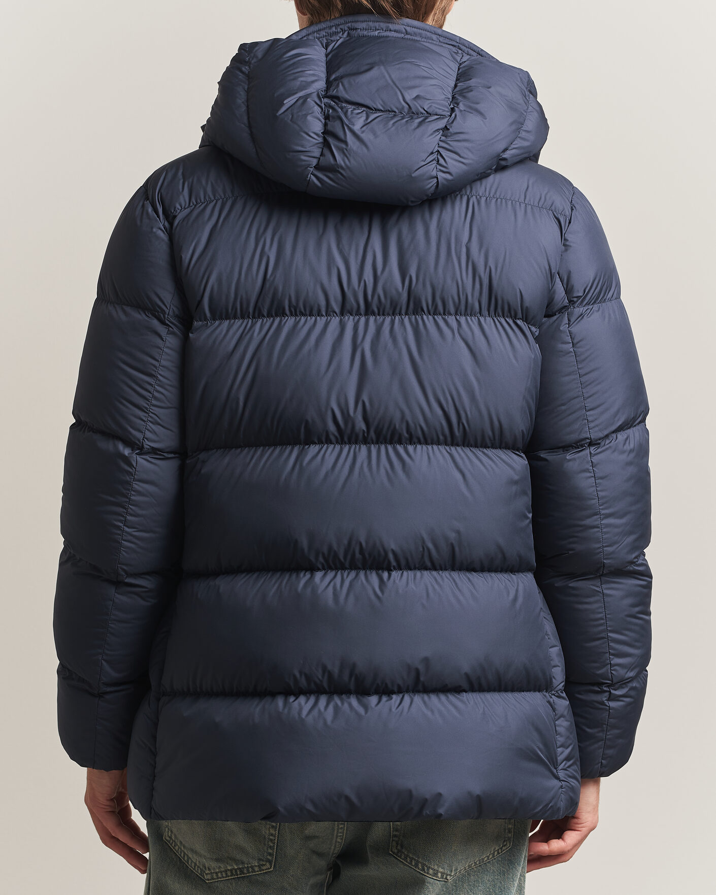 Heren | Jassen | Woolrich | Cloud Davis Parka Melton Blue