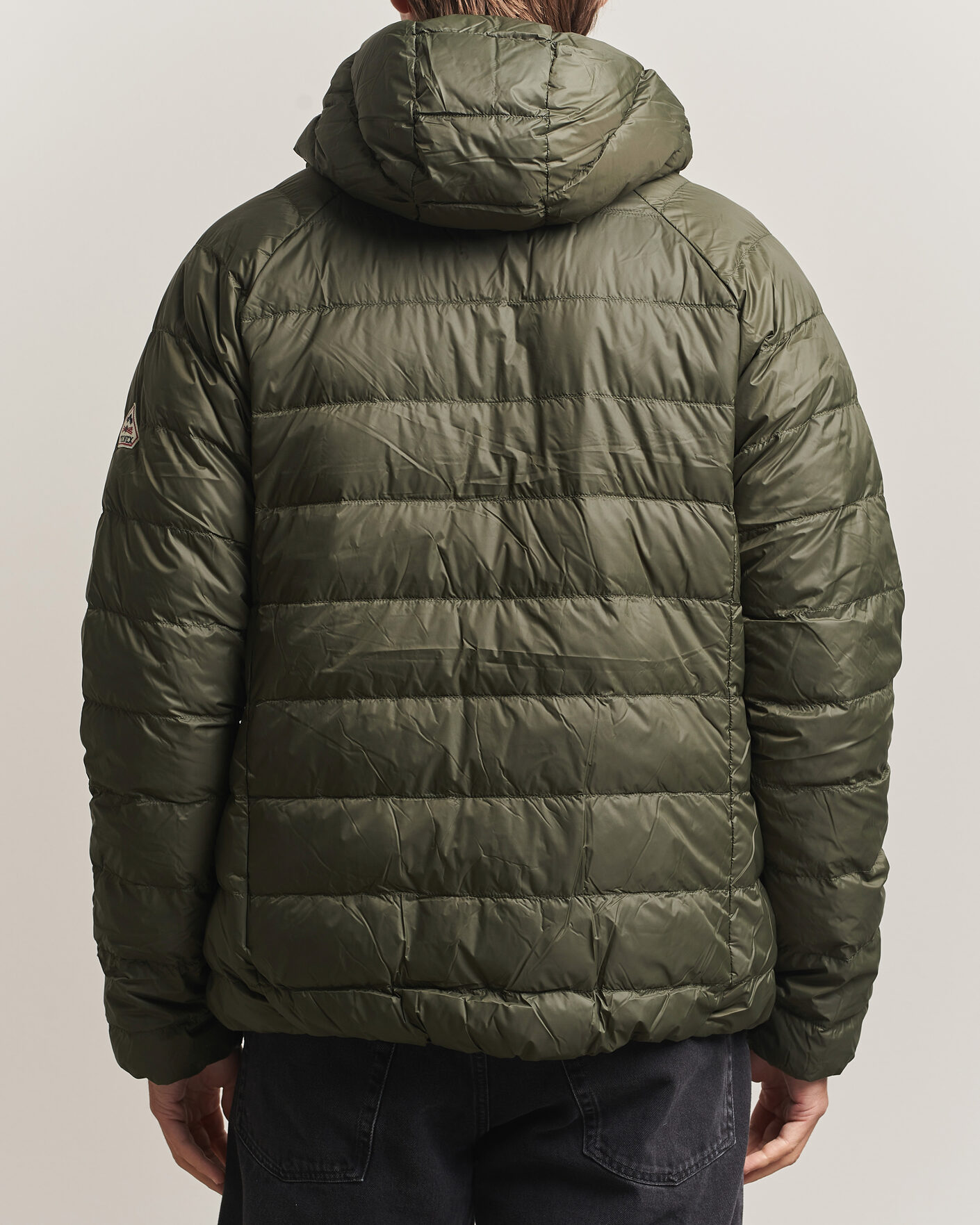 Heren | Jassen | Pyrenex | Guzet Hooded Down Jacket Deep Khaki