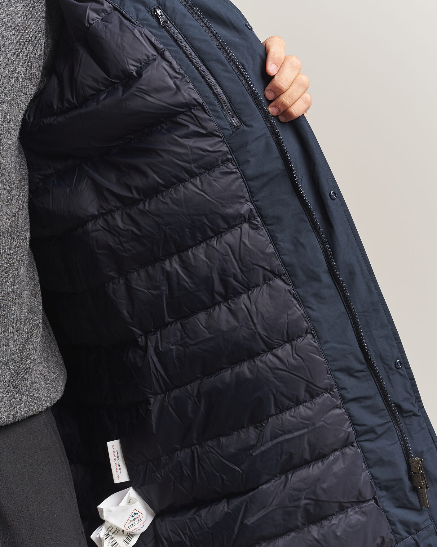 Heren | Jassen | Pyrenex | Puigmal Down Coat Deep Ink