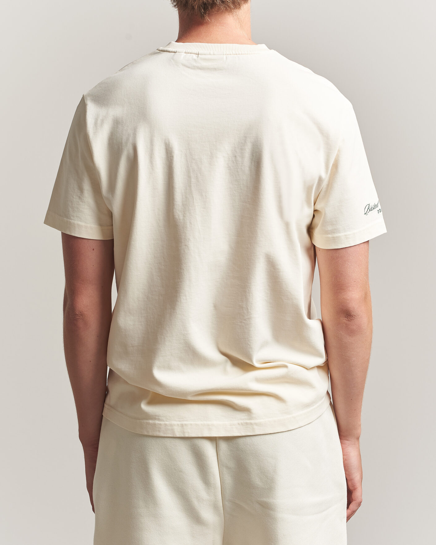 Heren | T-shirts | Gant | Tournament Crew Neck T-Shirt Cream