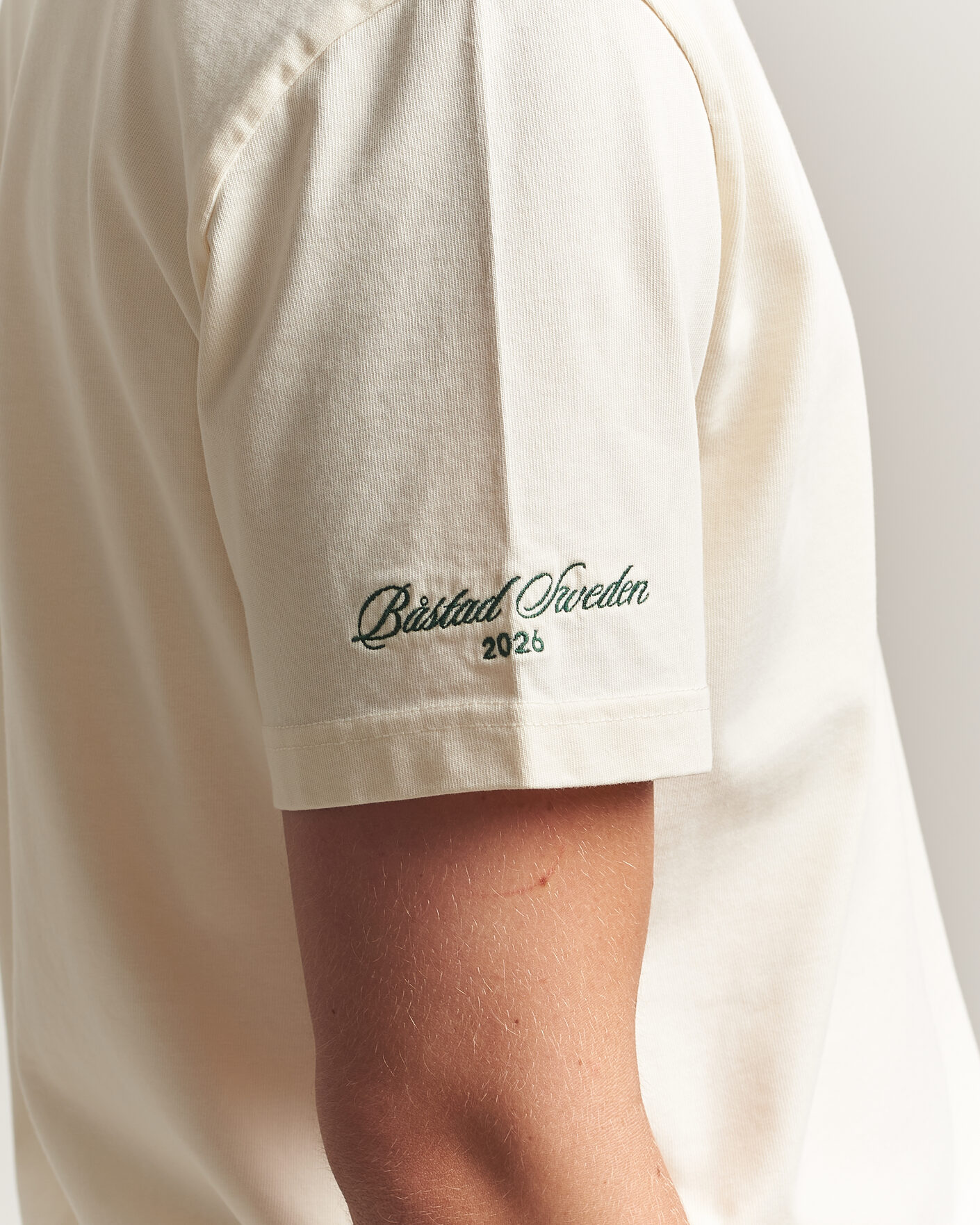 Heren | T-shirts | Gant | Tournament Crew Neck T-Shirt Cream