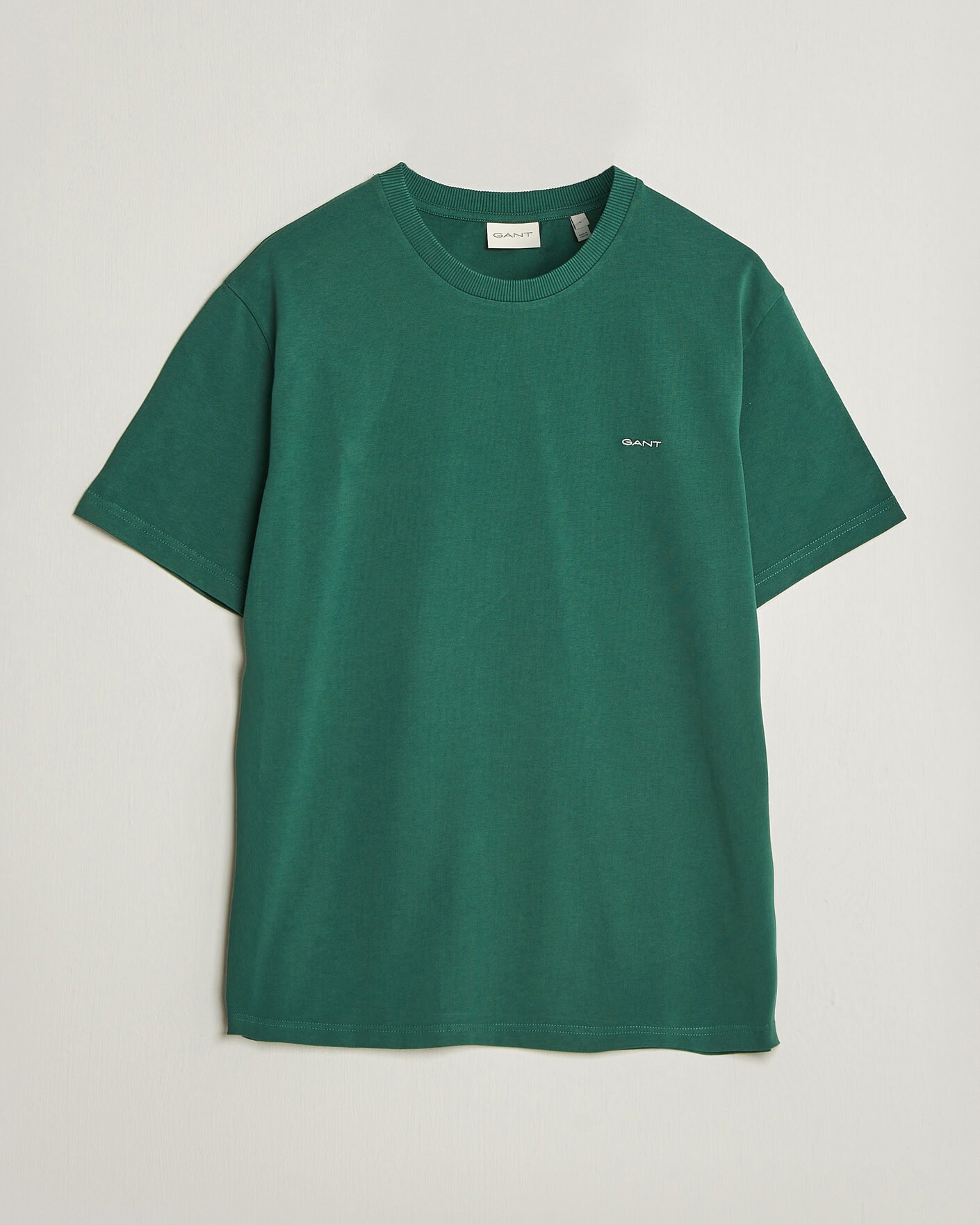 Heren | T-shirts | Gant | Tournament Crew Neck T-Shirt Green