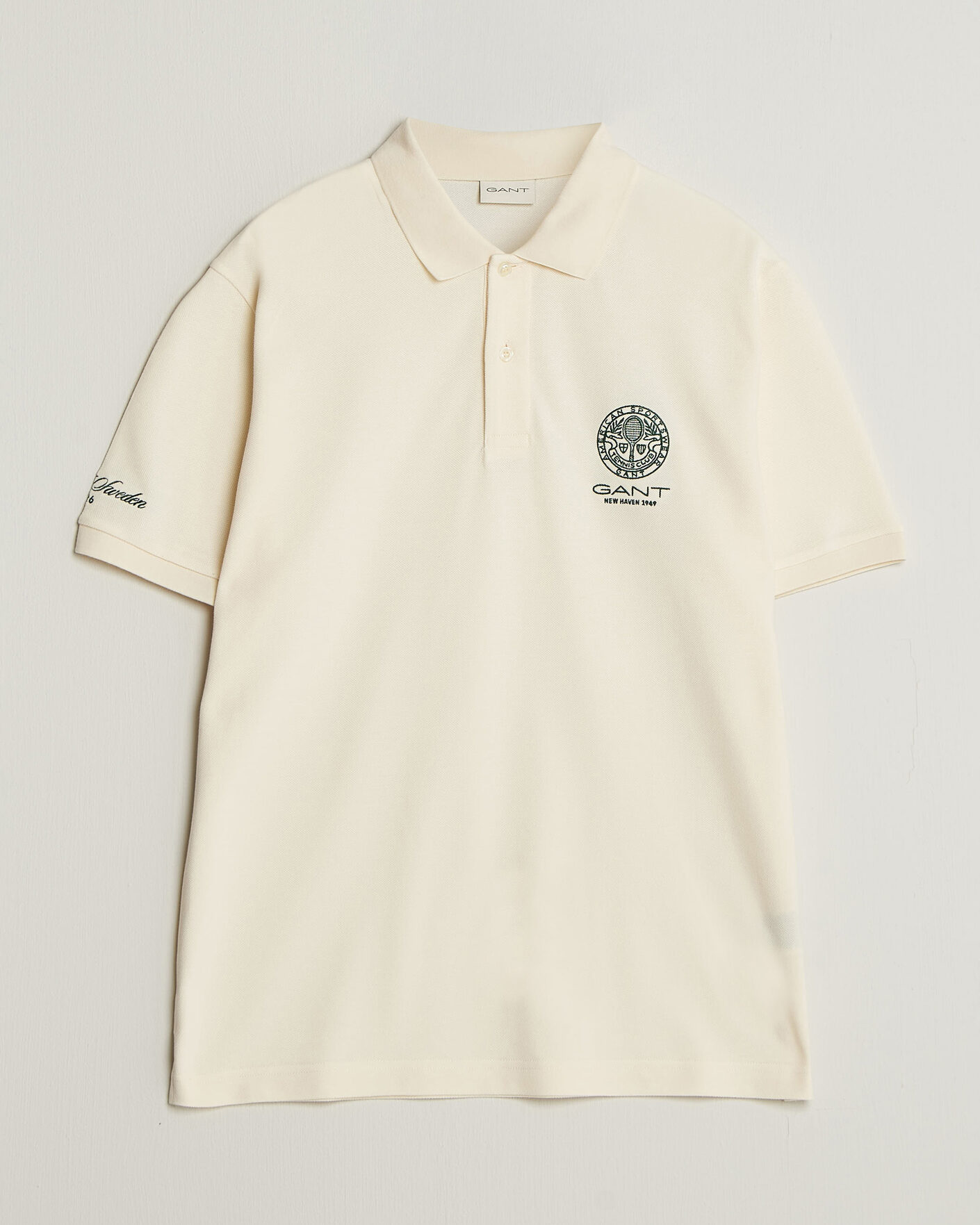 Heren | Polo's | Gant | Tournament Pique Cream