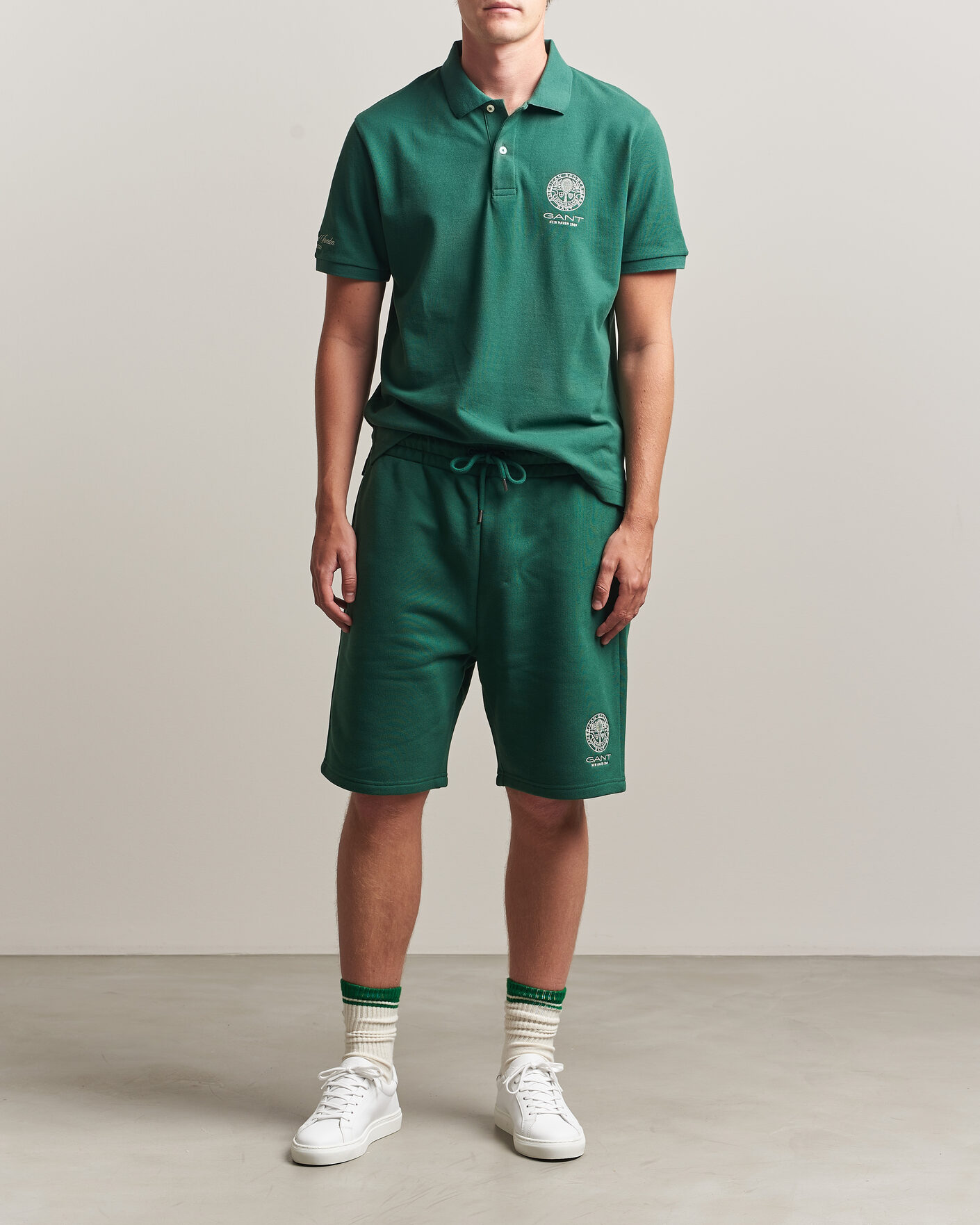 Heren | Polo's | Gant | Tournament Pique Green