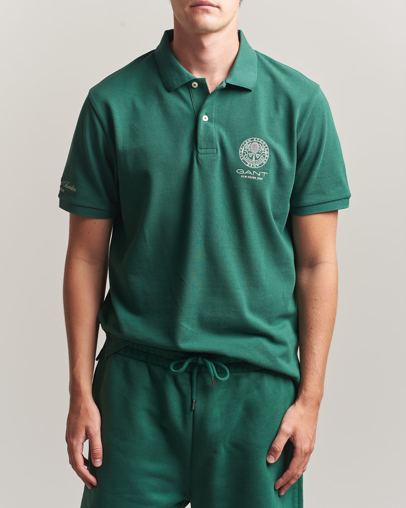 Heren | Polo's | Gant | Tournament Pique Green