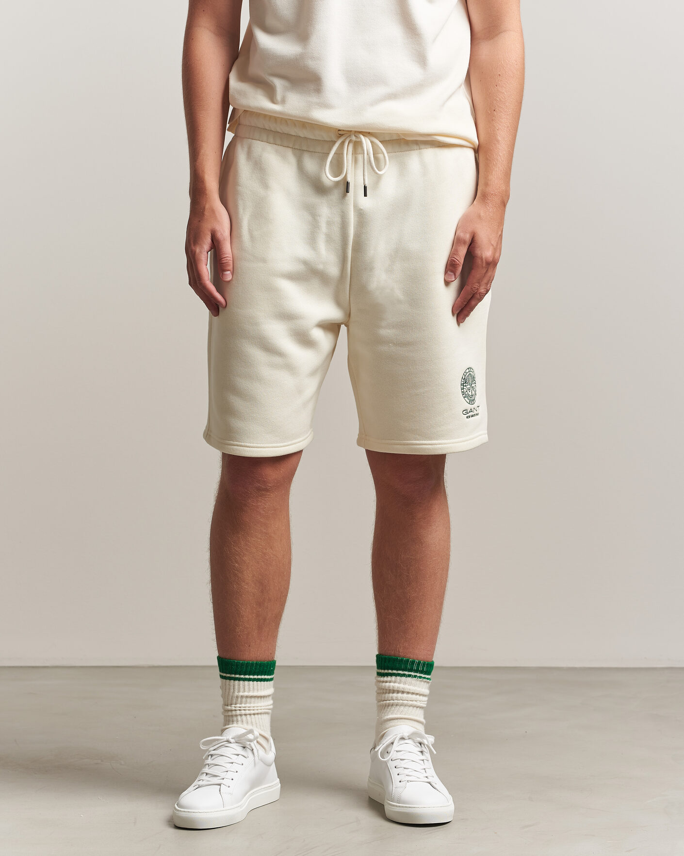 Heren | Korte broek | Gant | Tournament Shorts Cream