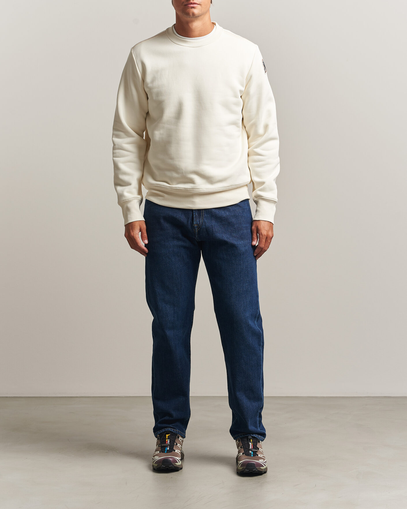 Heren | Truien | Parajumpers | K2 Super Easy Sweatshirt Warm Ivory