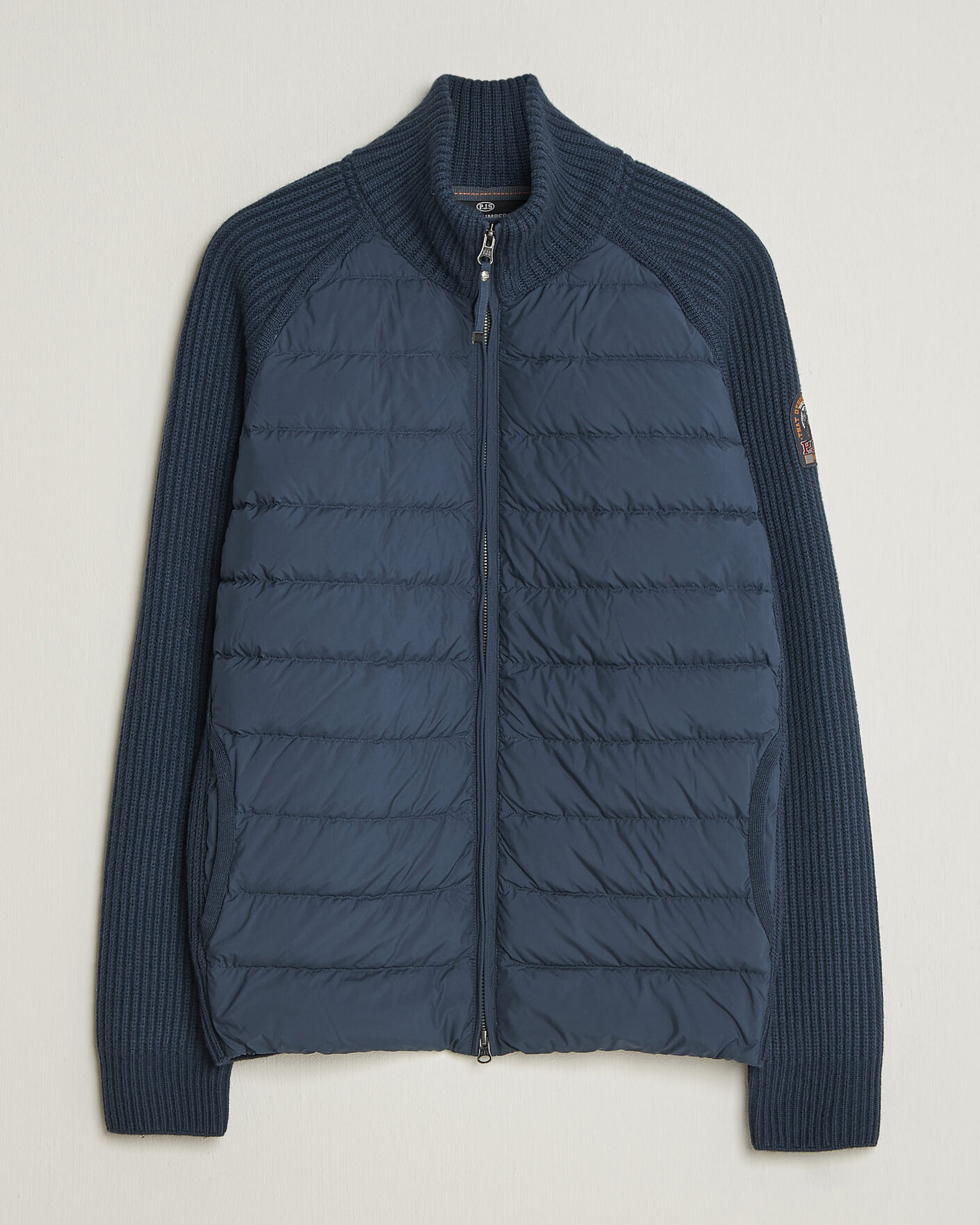 Heren | Jassen | Parajumpers | Olmo Rib Knitted Hybrid Jacket Nine Iron