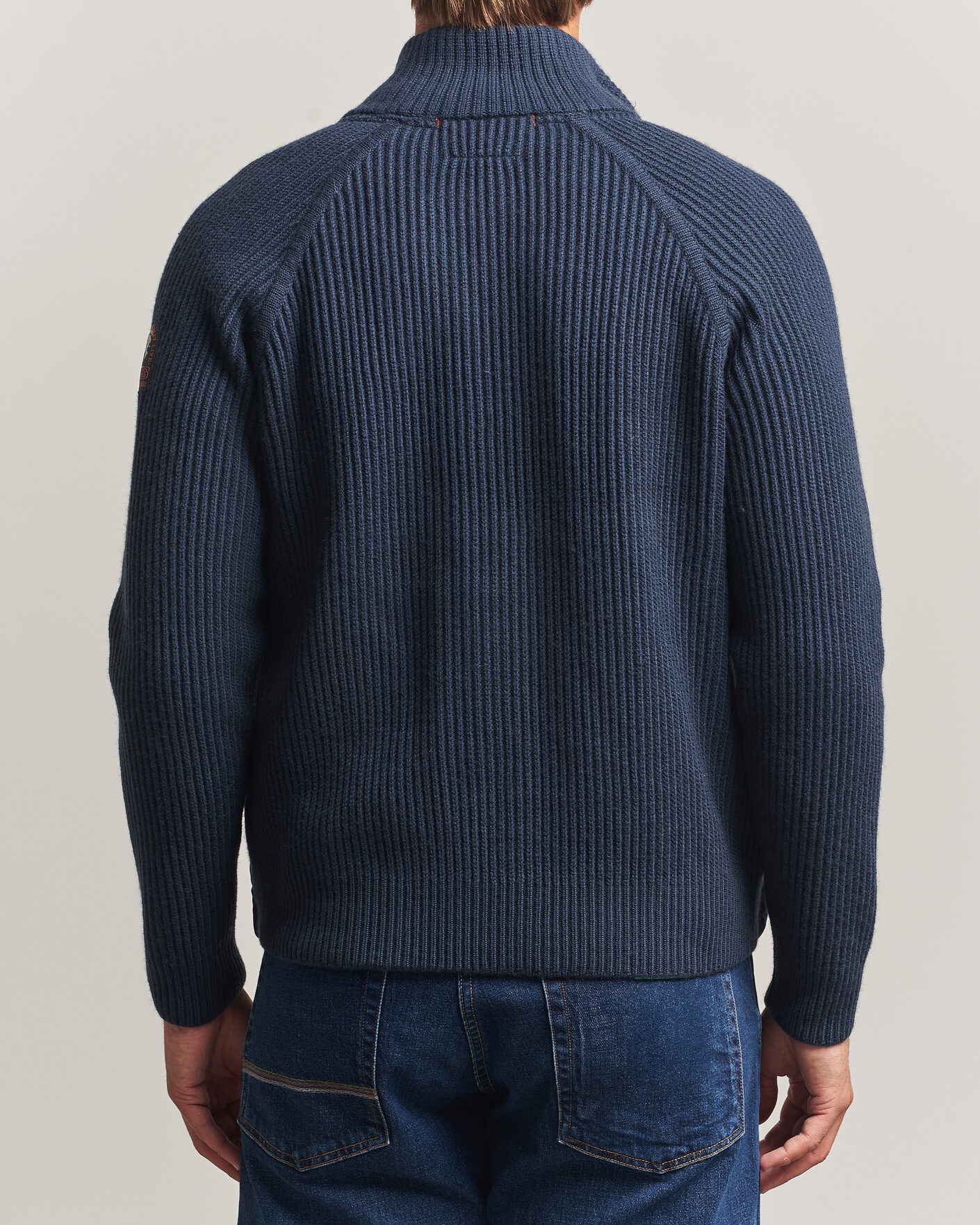 Heren | Jassen | Parajumpers | Olmo Rib Knitted Hybrid Jacket Nine Iron
