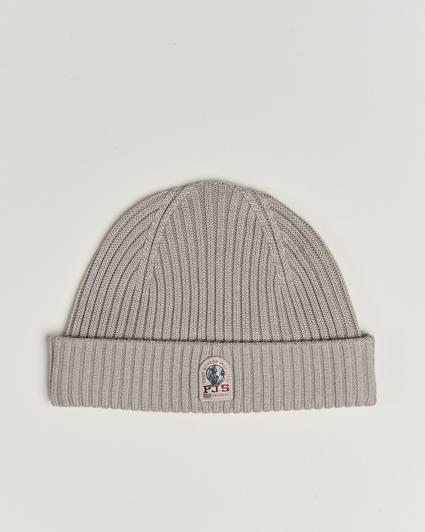 Heren | Mutsen | Parajumpers | Matio Ribbed Hat Mid Grey