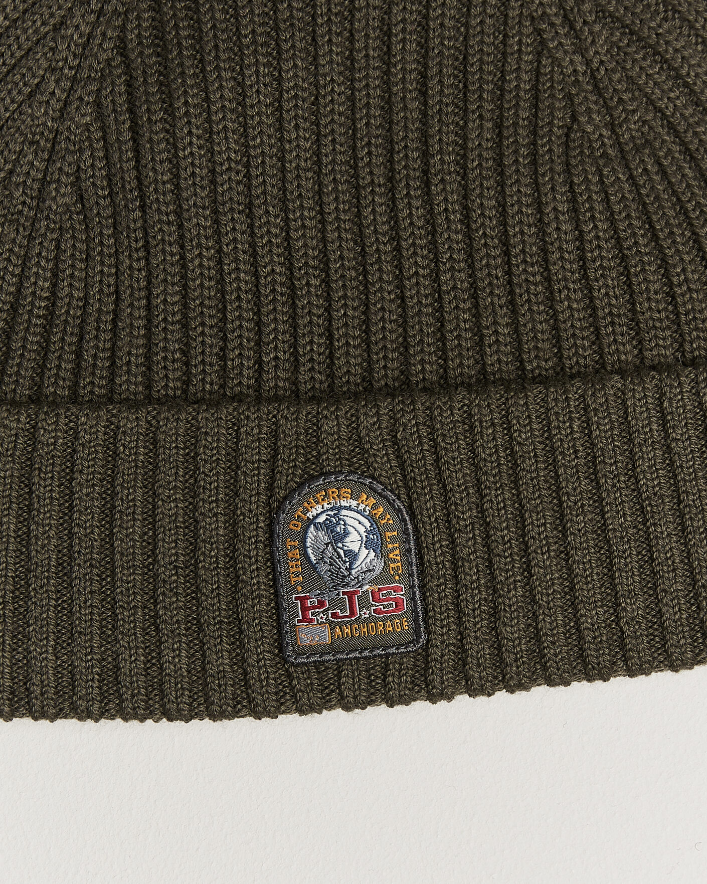 Heren | Mutsen | Parajumpers | Matio Ribbed Hat Taggia Olive