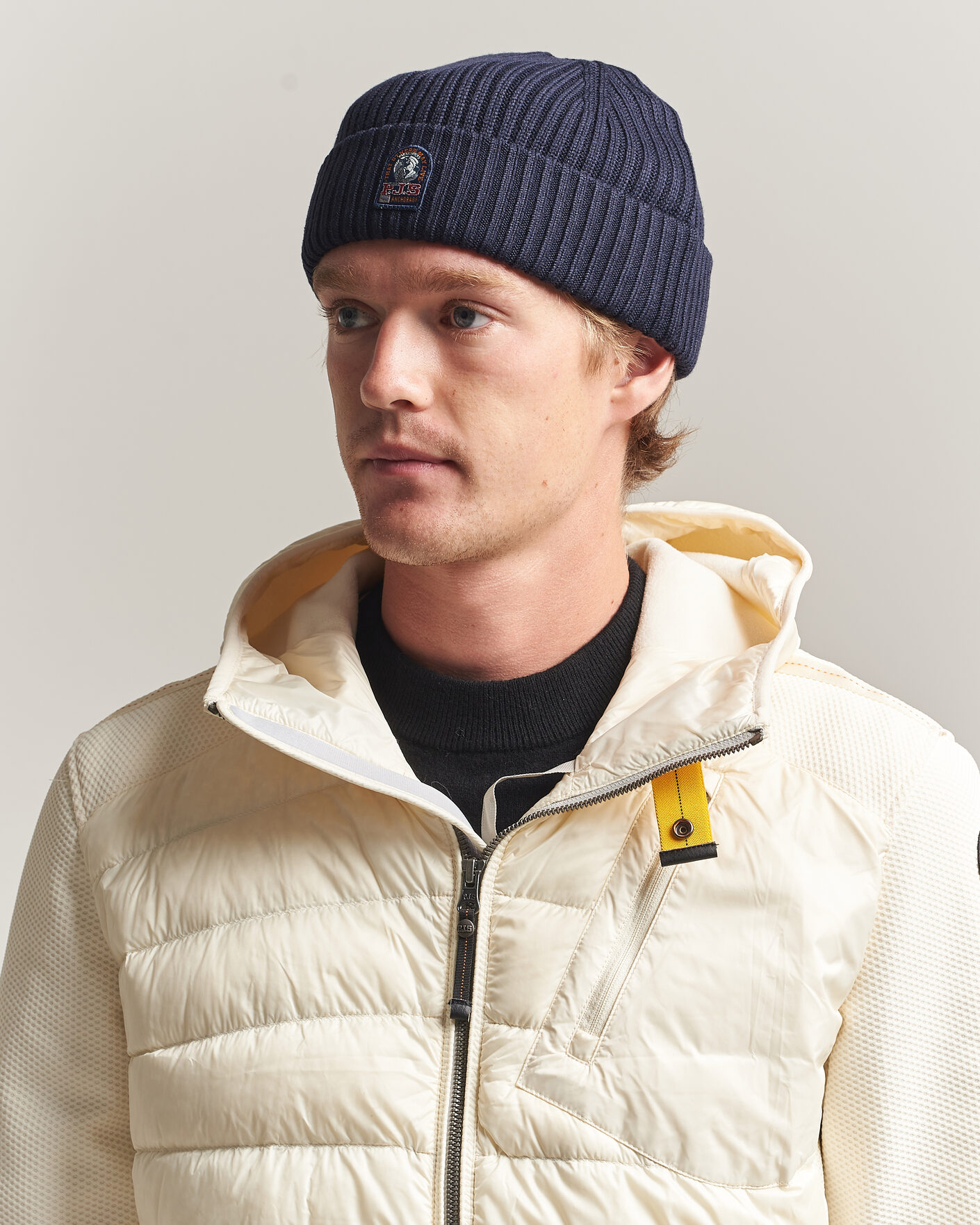 Heren | Mutsen | Parajumpers | Matio Ribbed Hat Blue Navy