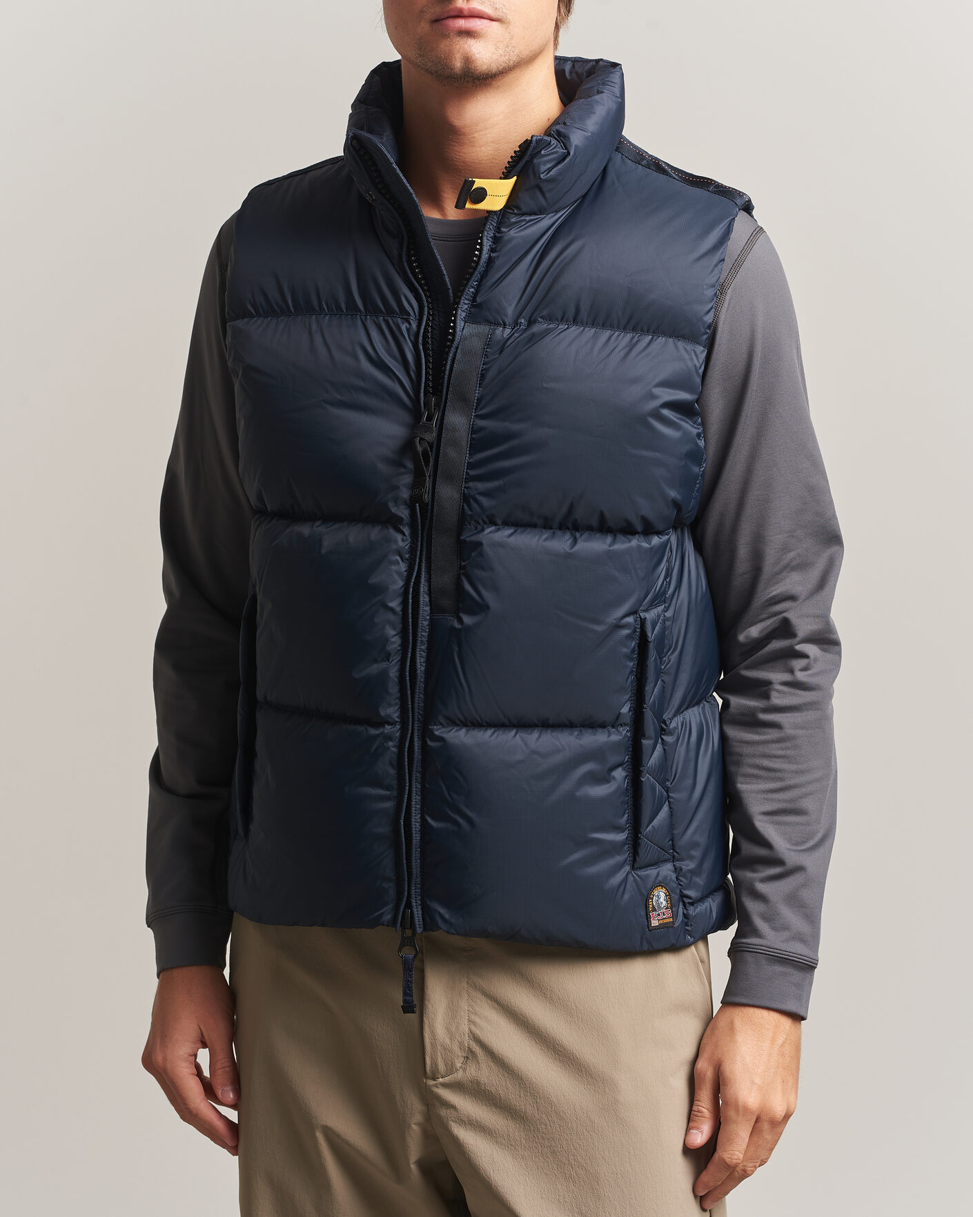 Heren | Gilets | Parajumpers | Roydale Ripstop Polar Puffer Vest Blue Navy