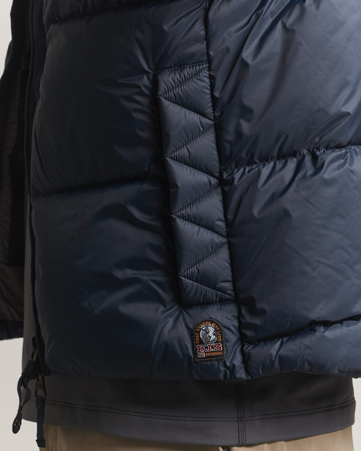 Heren | Gilets | Parajumpers | Roydale Ripstop Polar Puffer Vest Blue Navy
