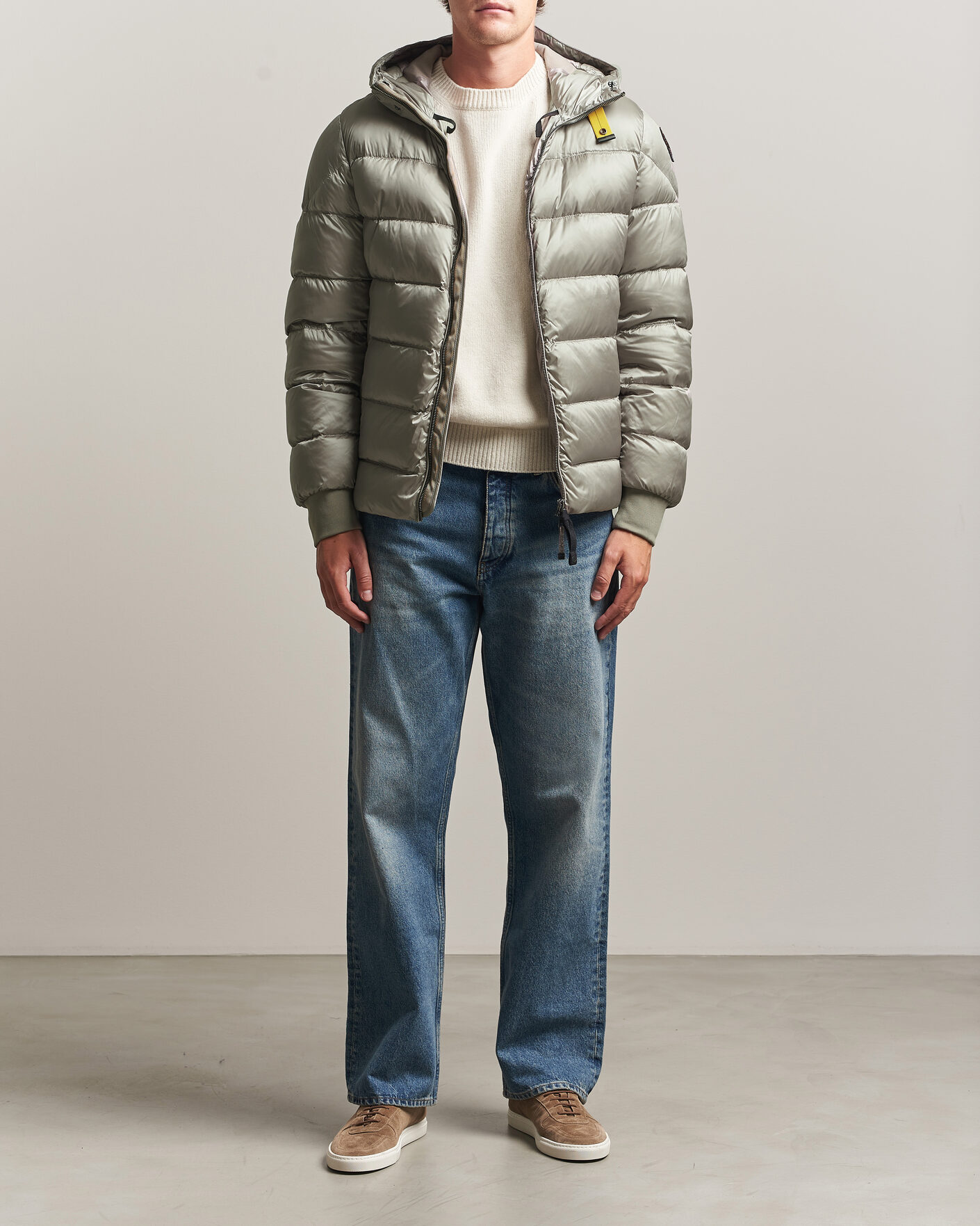 Heren | Jassen | Parajumpers | Pharrel Sheen Hooded Jacket Mid Grey