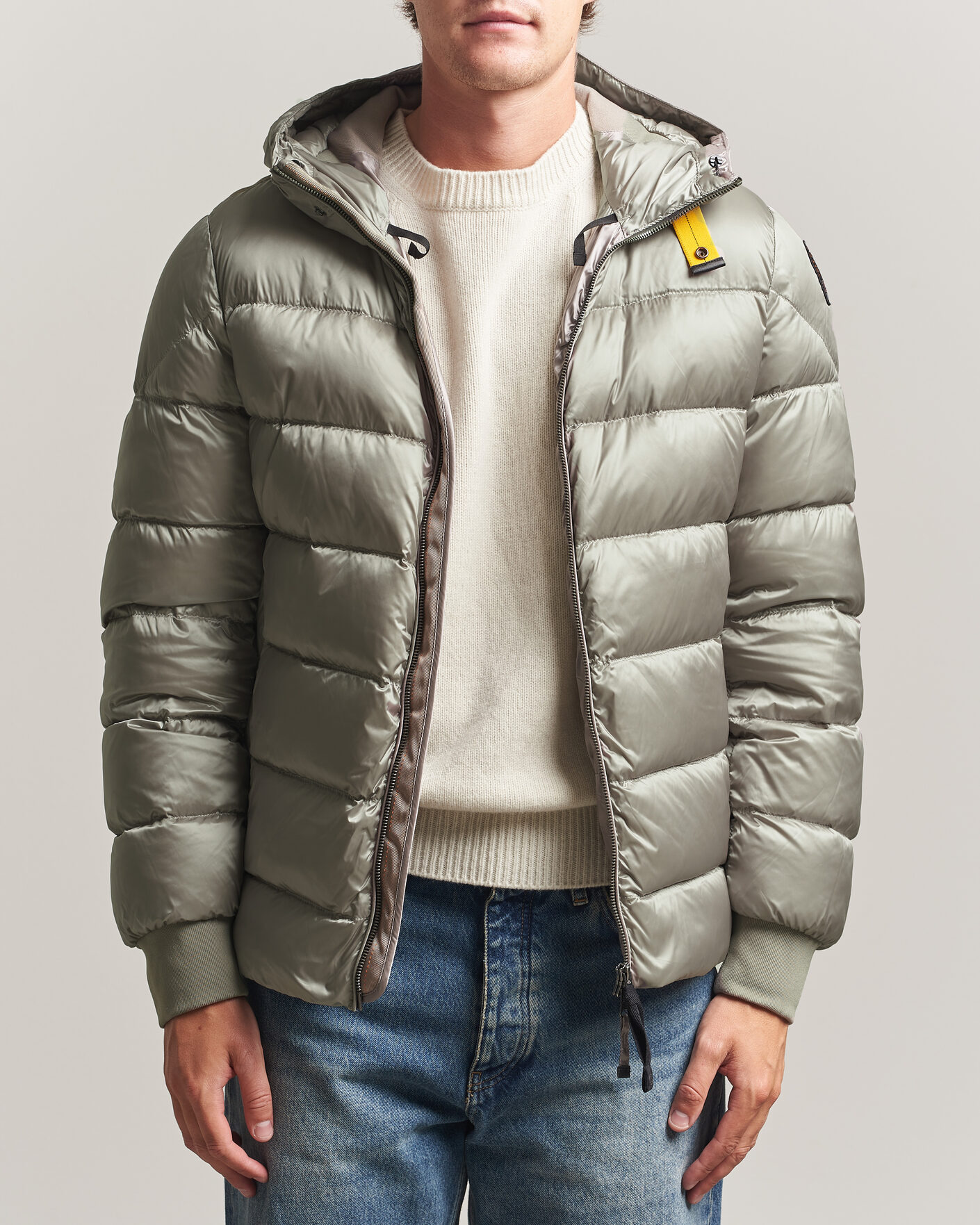 Heren | Jassen | Parajumpers | Pharrel Sheen Hooded Jacket Mid Grey