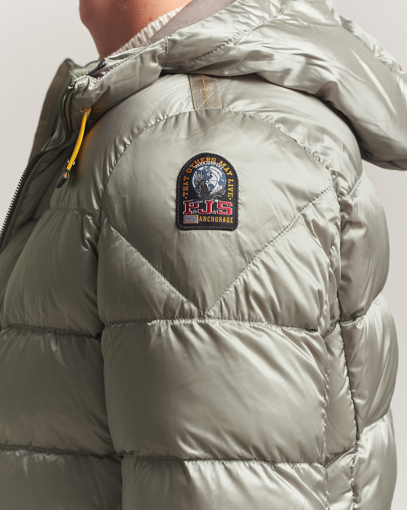 Heren | Jassen | Parajumpers | Pharrel Sheen Hooded Jacket Mid Grey