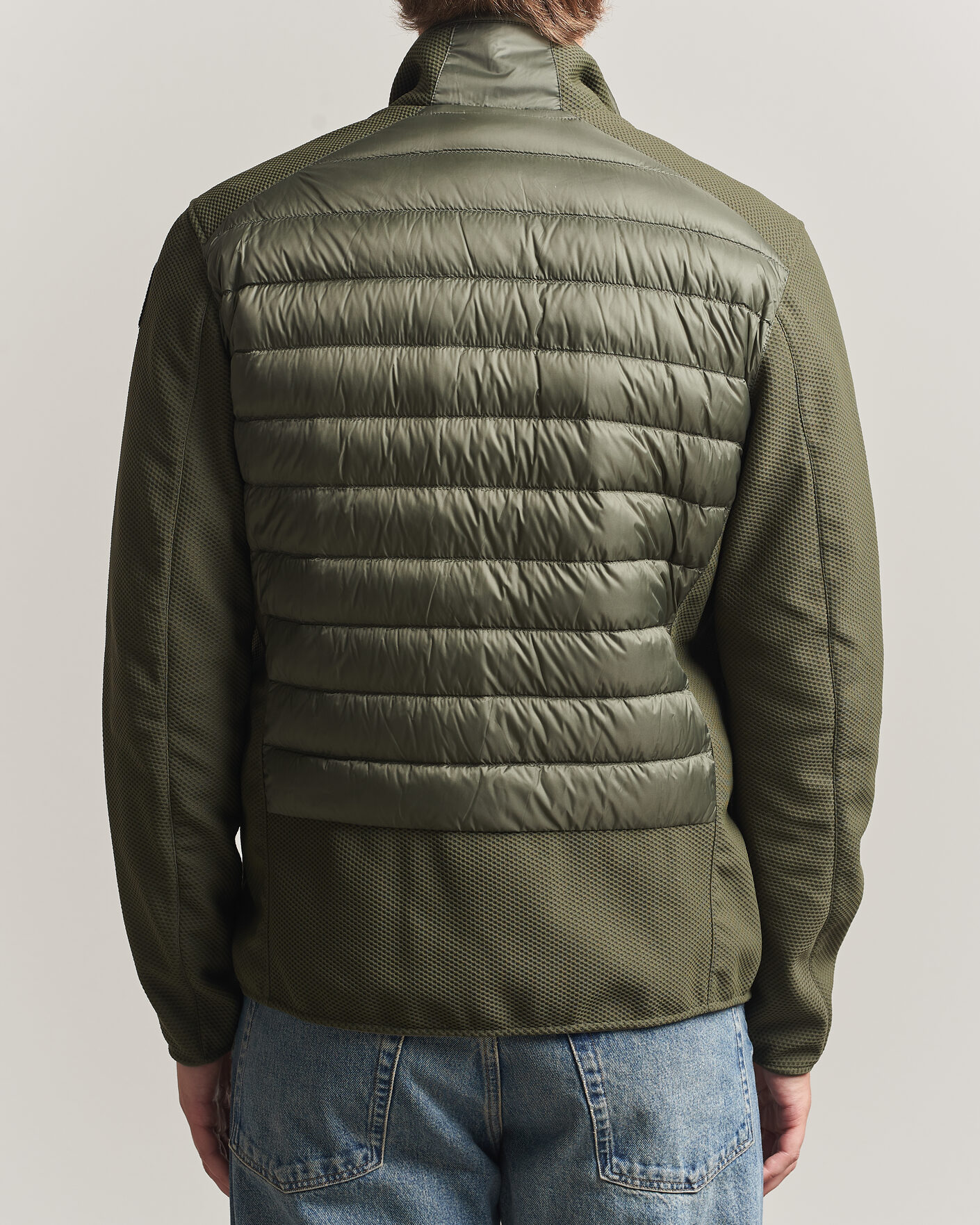 Heren | Jassen | Parajumpers | Jayden Warm Up Hybrid Jacket Rosemary