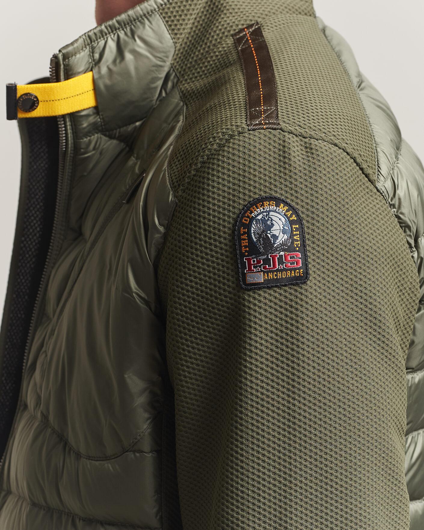 Heren | Jassen | Parajumpers | Jayden Warm Up Hybrid Jacket Rosemary