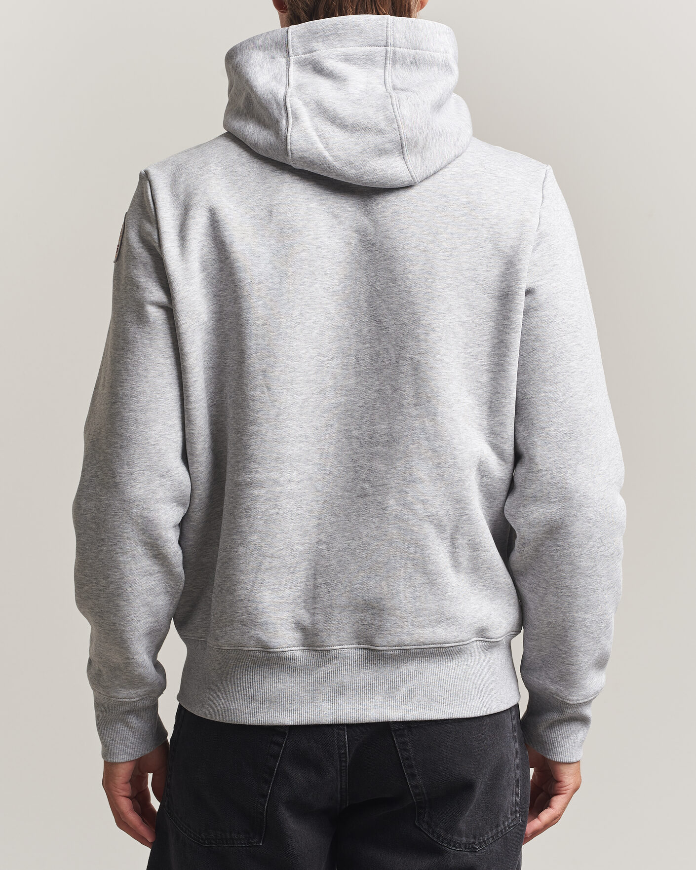 Heren | Truien | Parajumpers | Charlie Super Easy Full Zip Ash Grey Melange