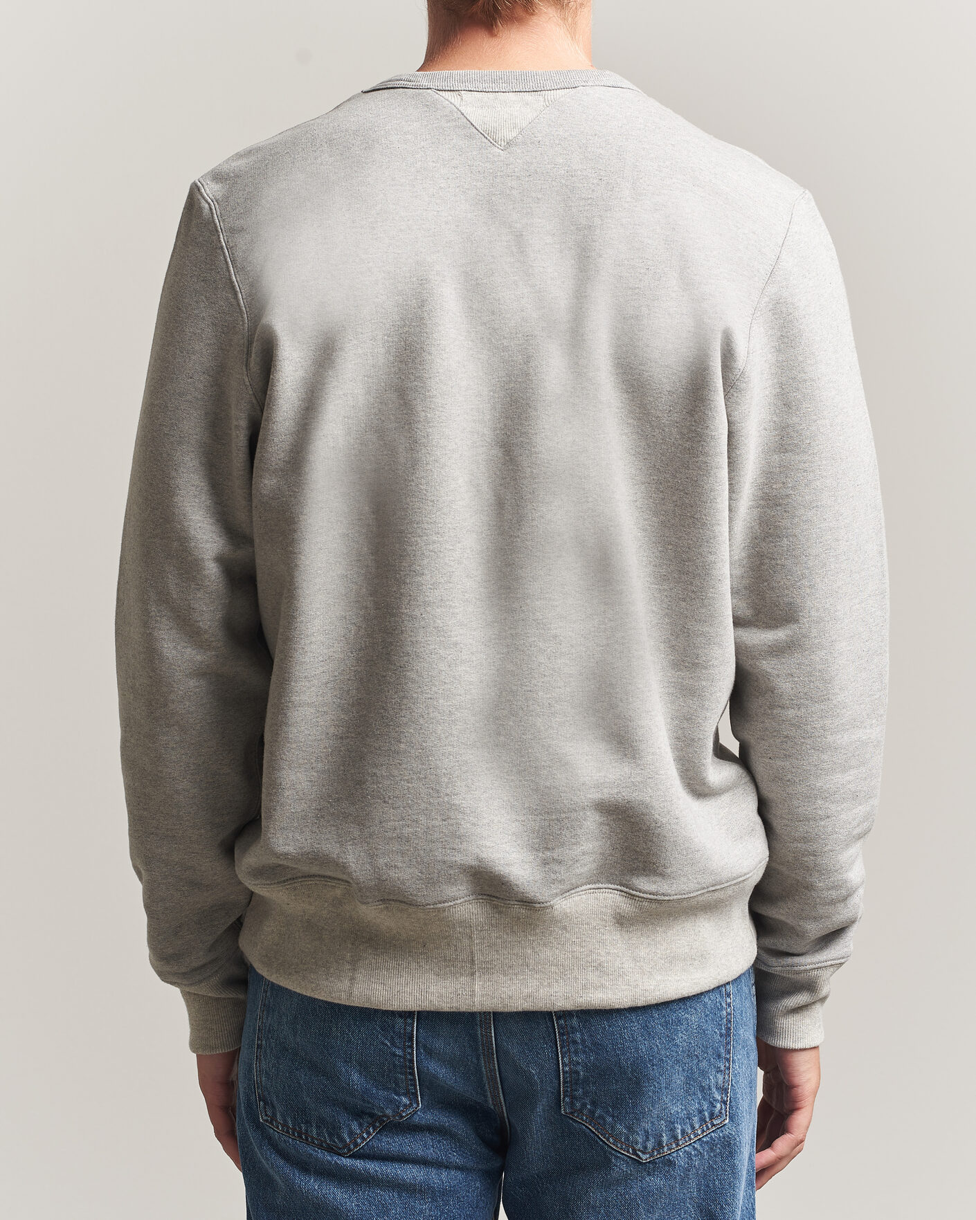 Heren | Truien | Merz b. Schwanen | Vintage Machine Sweatshirt Grey Melange