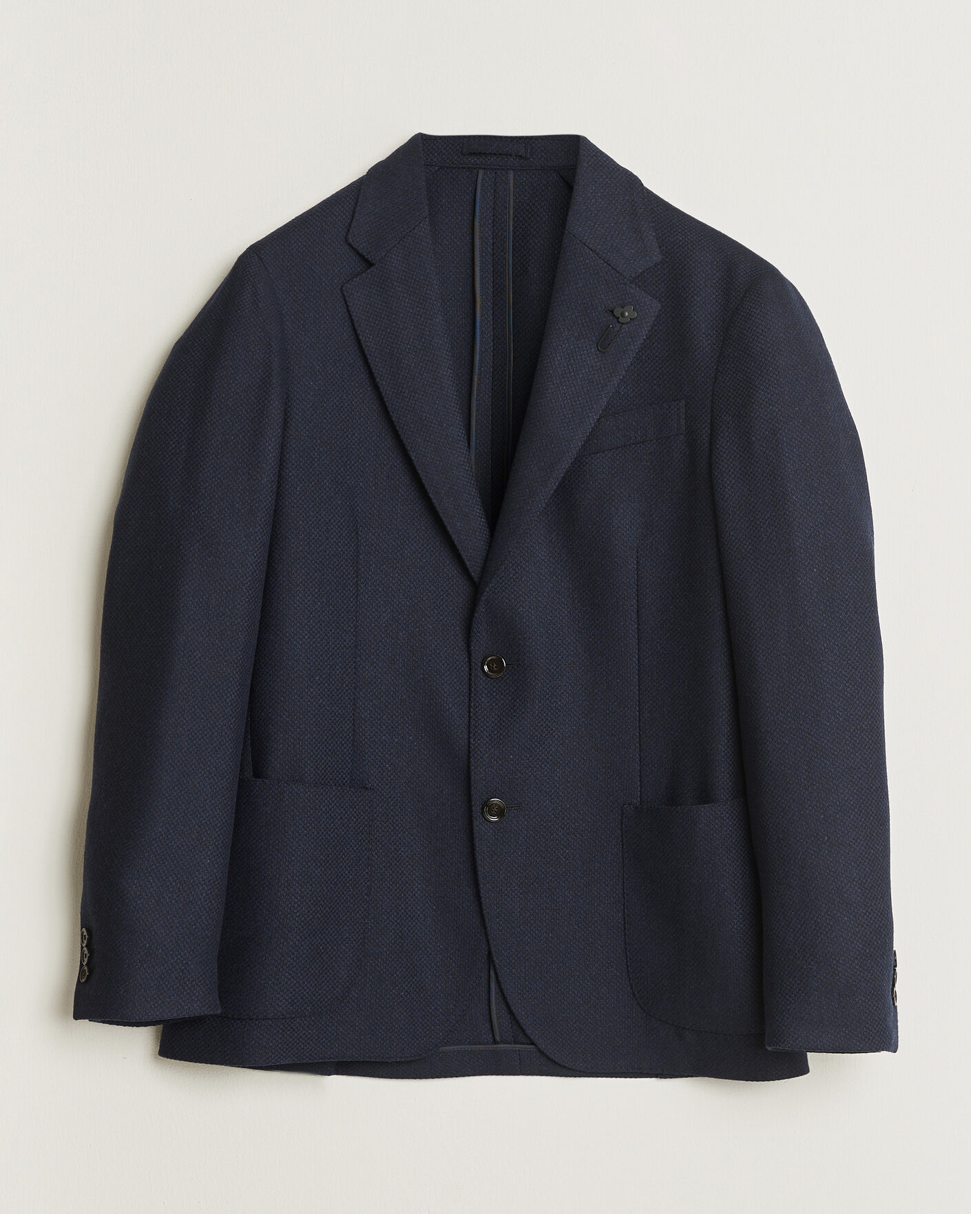 Heren | Blazers | Lardini | Wool/Cashmere Blazer Navy