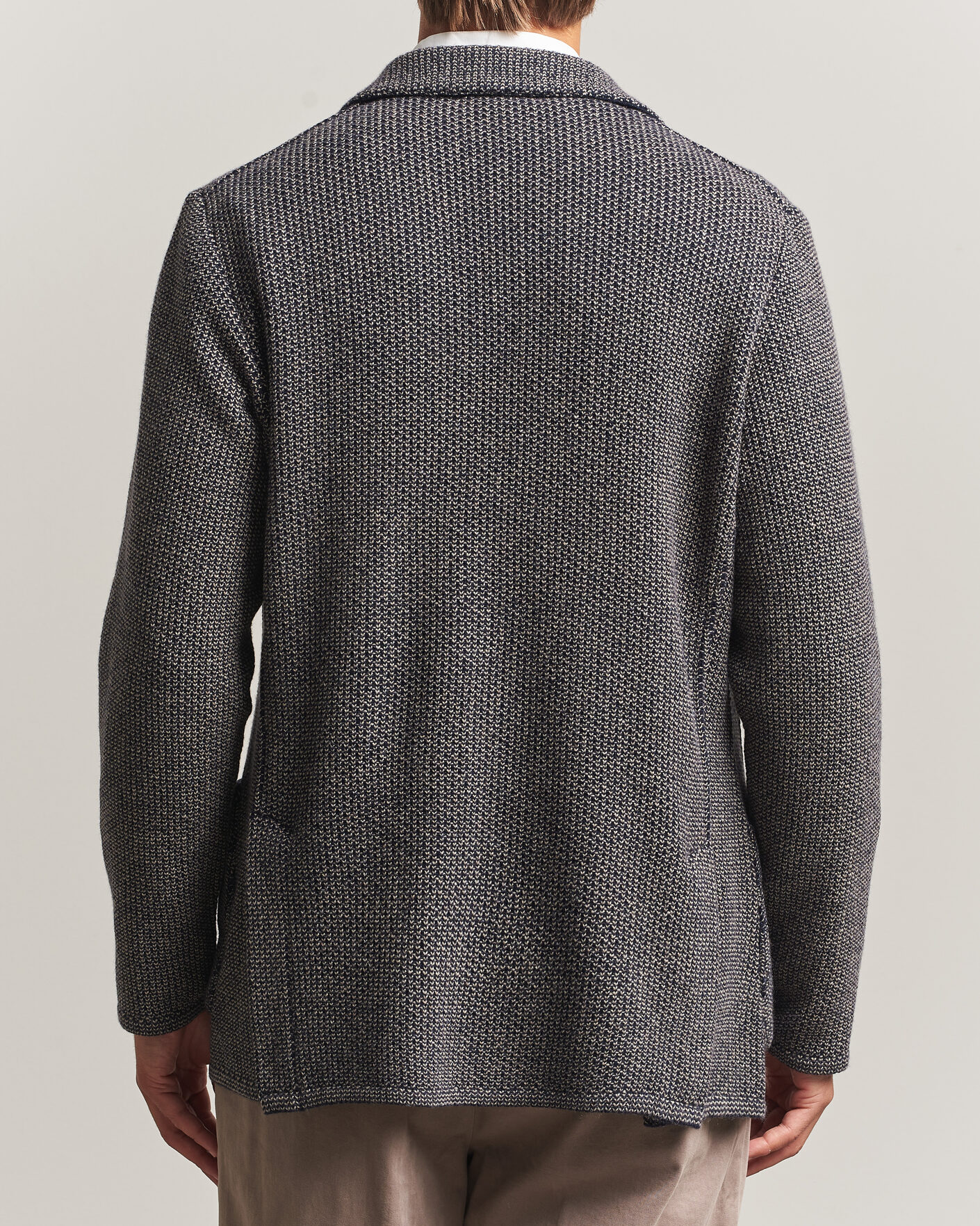 Heren | Blazers | Lardini | Structured Cashmere Blazer Navy