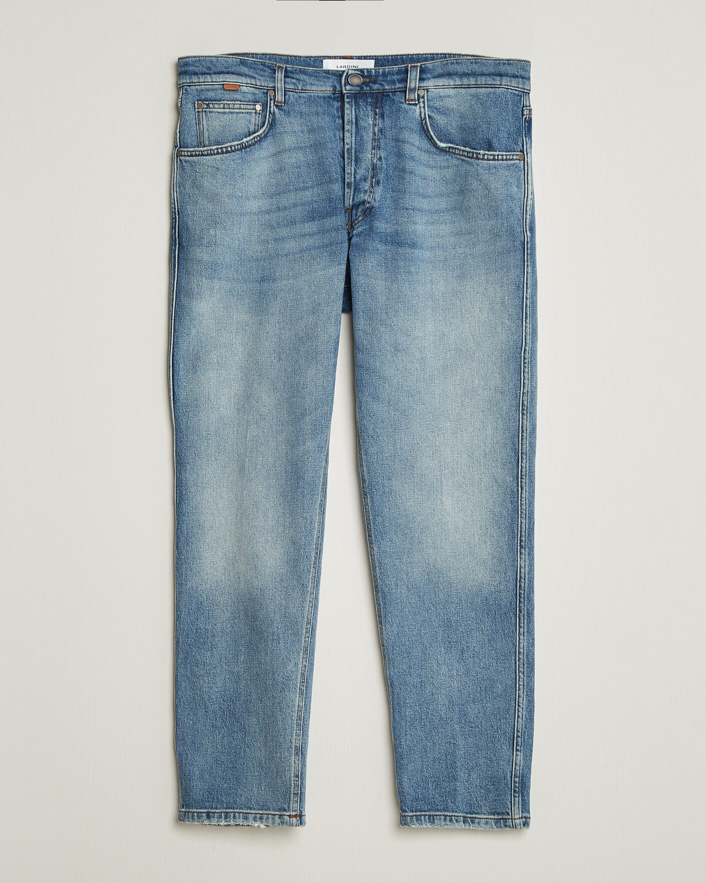 Heren | Jeans | Lardini | Cotton Denim Blue