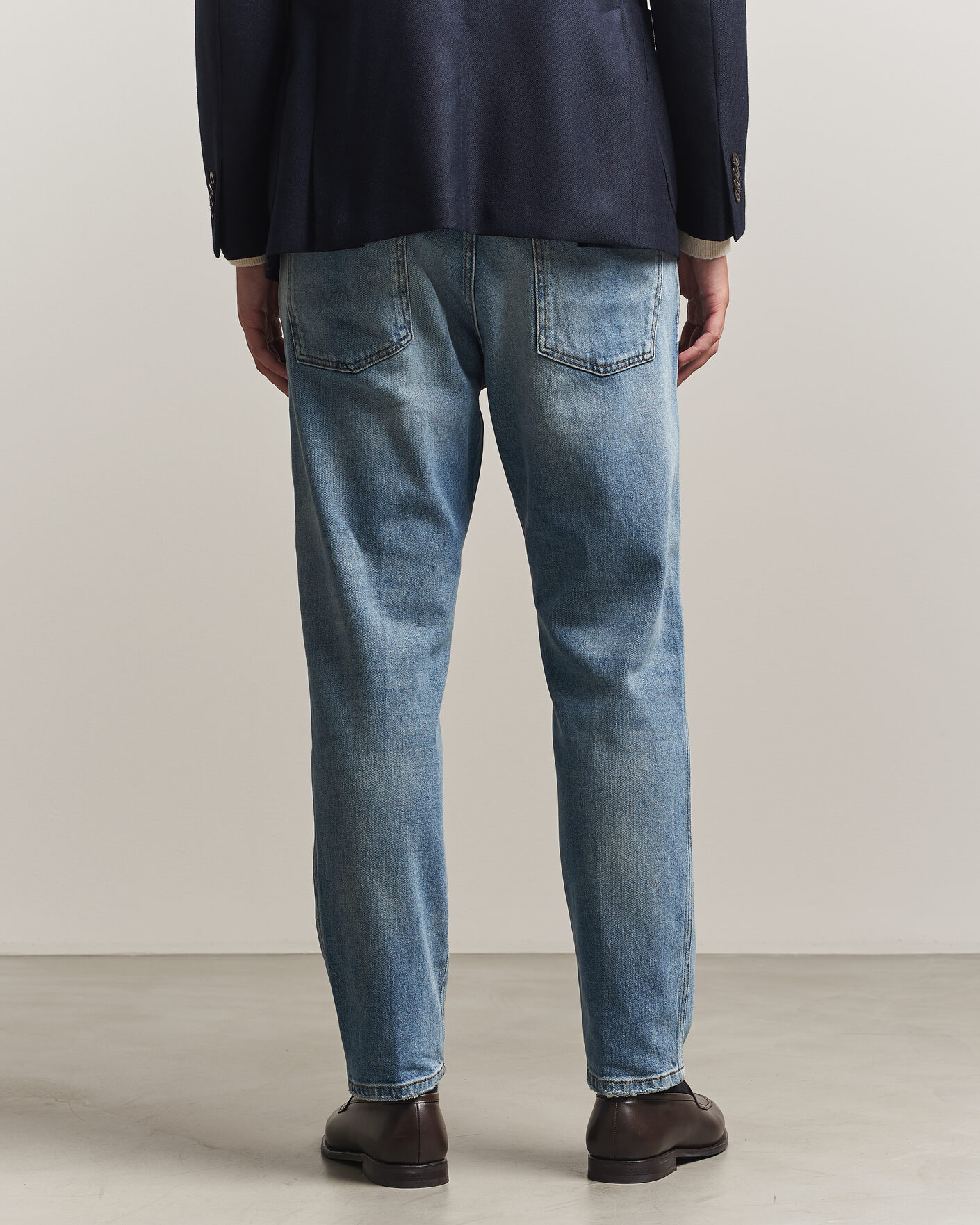 Heren | Jeans | Lardini | Cotton Denim Blue