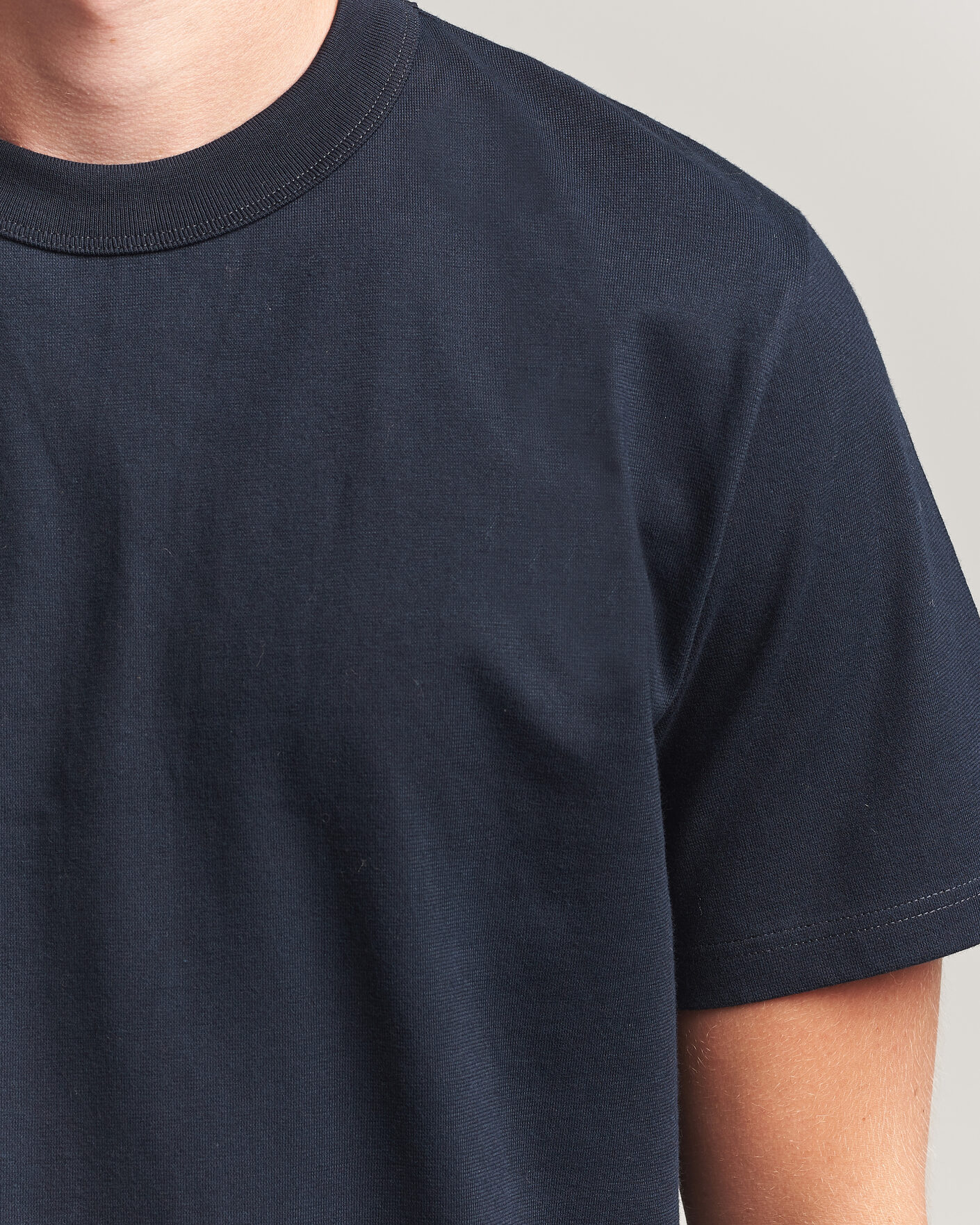 Heren | T-shirts | Armor Lux for Care of Carl | Armor-lux 2-Pack Heritage Callac T-Shirt Rich Navy