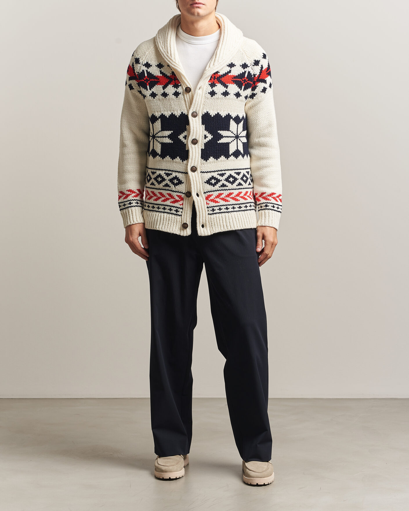 Heren | Truien | MC2 Saint Barth | Archer Cardigan Nordic Aztec