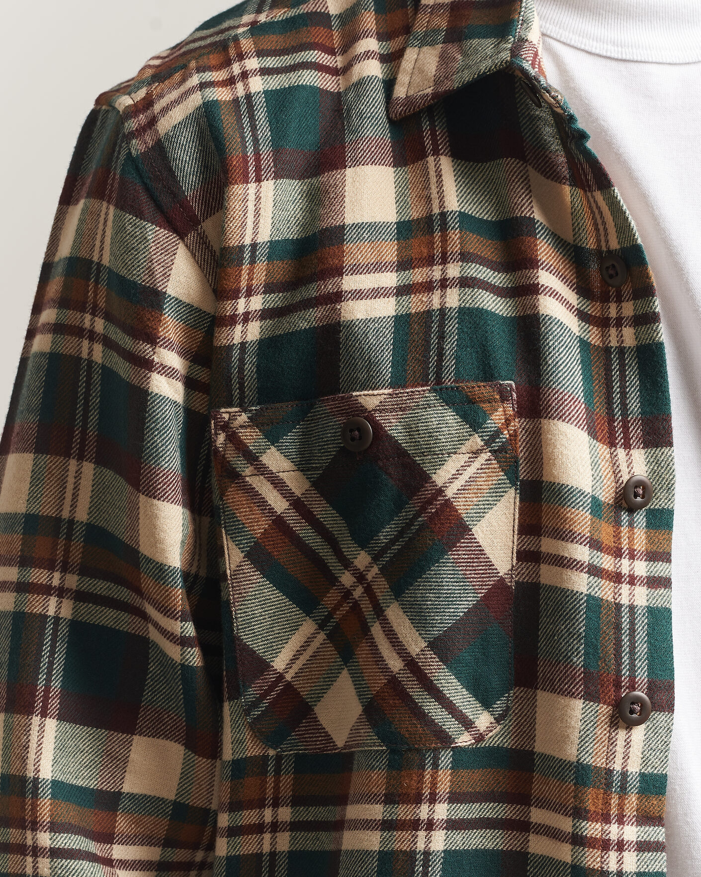 Heren | Overhemden | Filson | The Rangeland Flannel Shirt Green