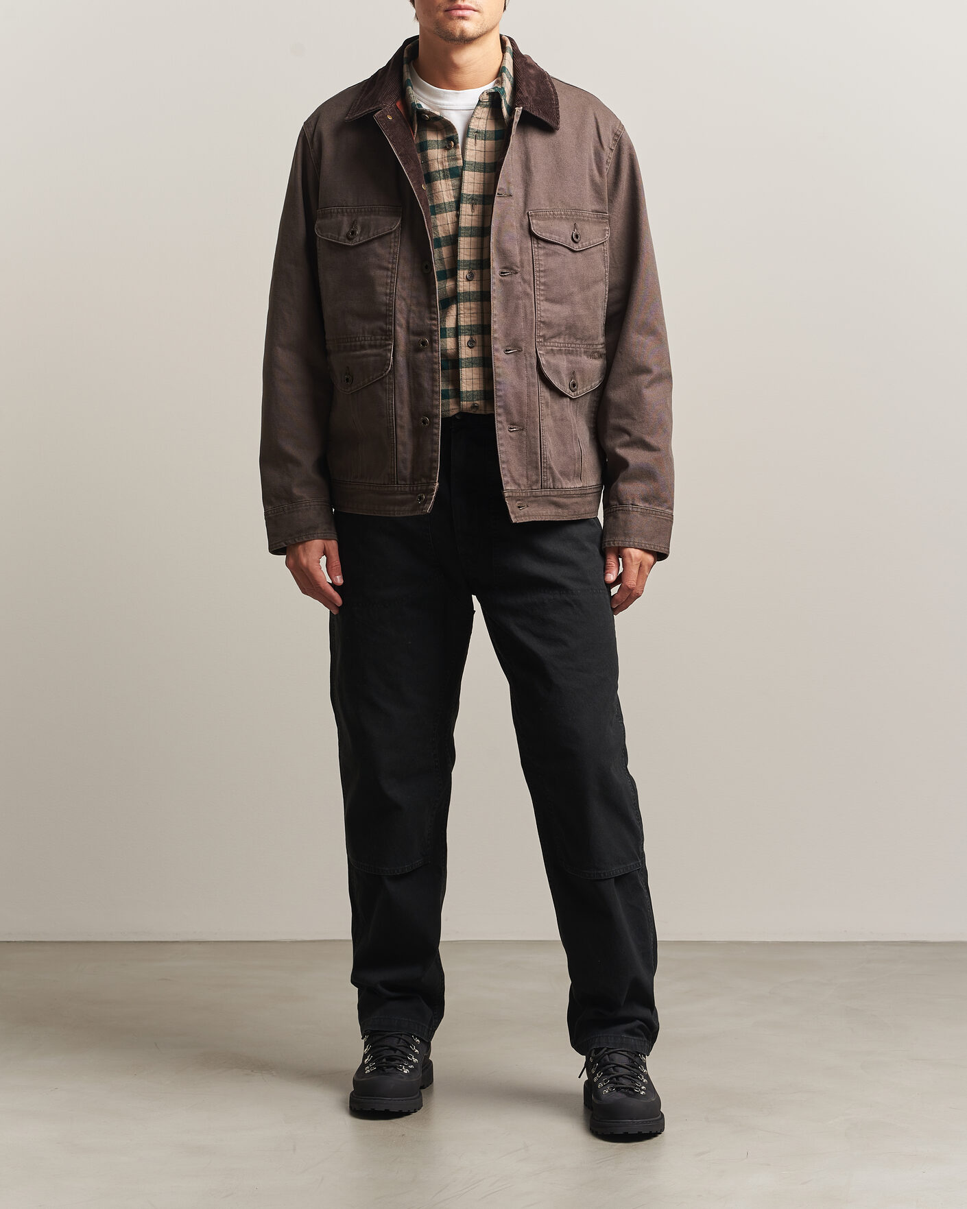 Heren | Jassen | Filson | Rustic Canvas Journeyman Canvas Jacket Bark