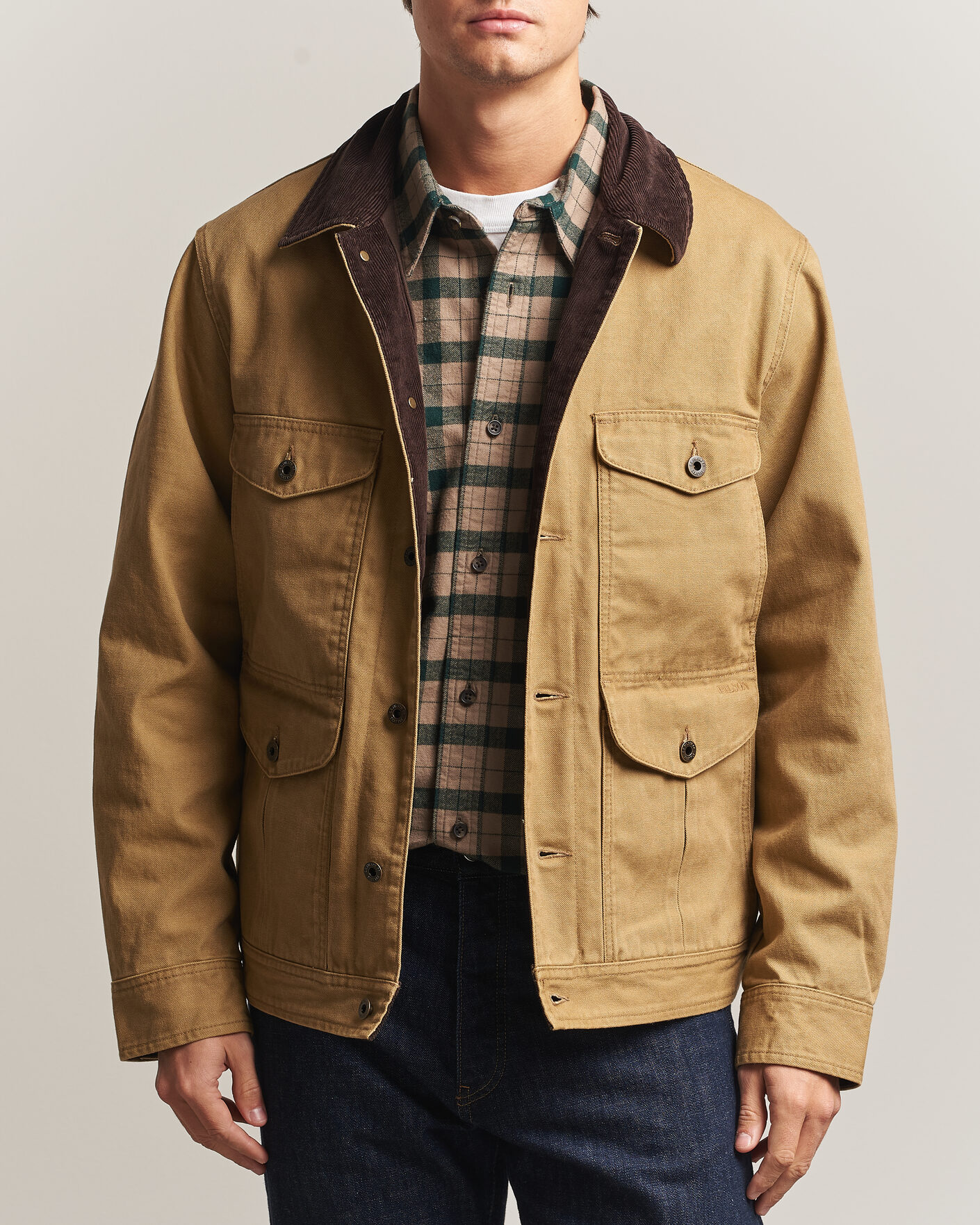 Heren | Jassen | Filson | Rustic Canvas Journeyman Canvas Jacket Antique Bronze