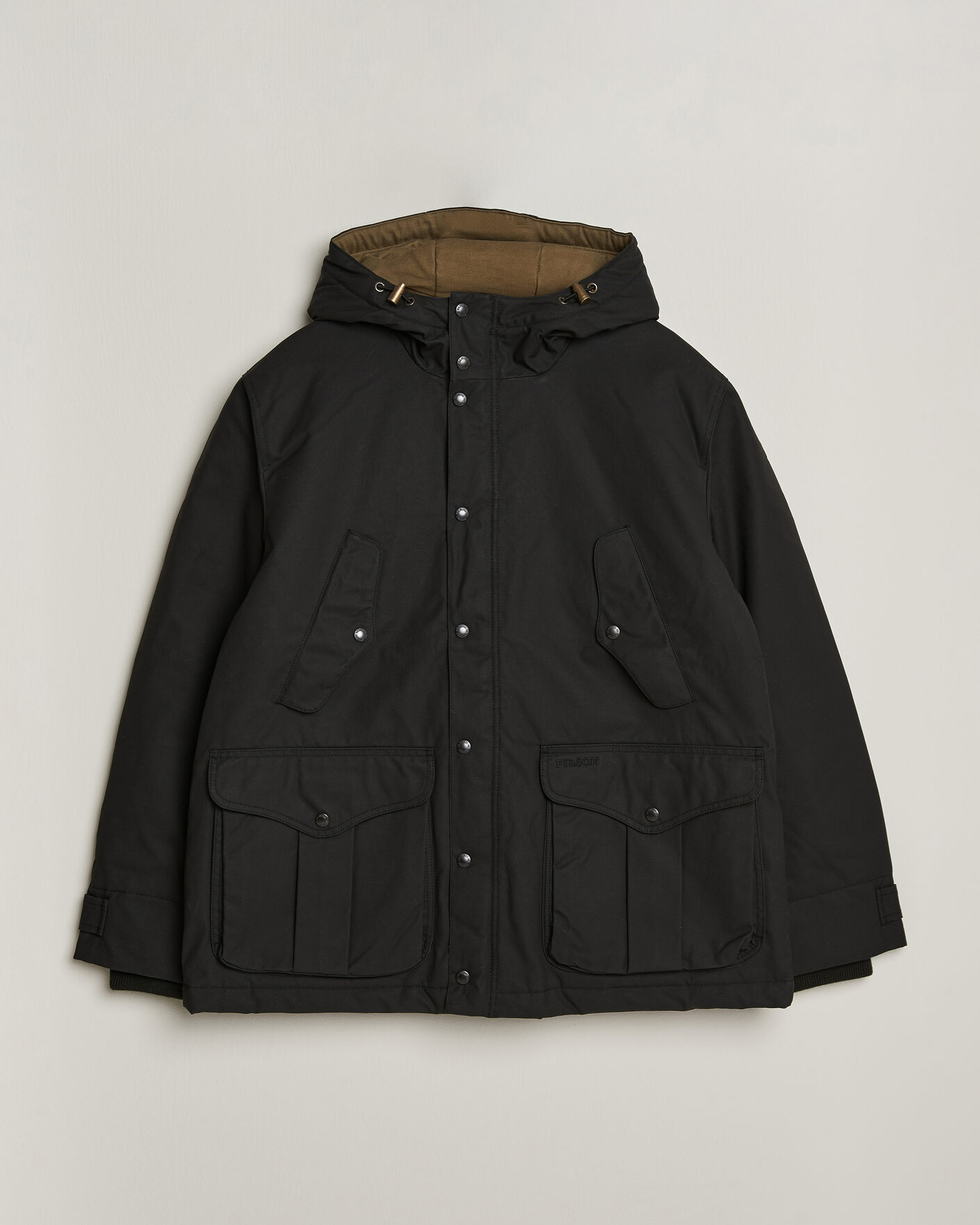 Heren | Jassen | Filson | Waxed Mountain Parka Black