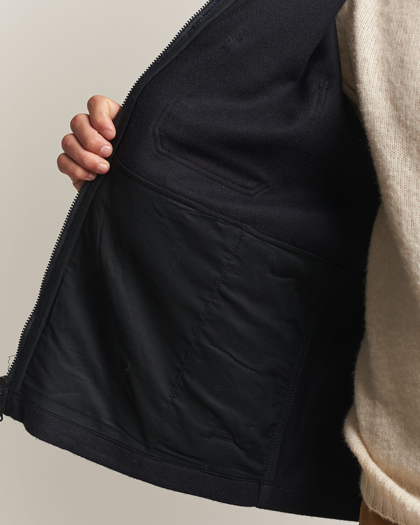 Heren | Jassen | Filson | Wool Cruiser Jac Shirt Dark Navy