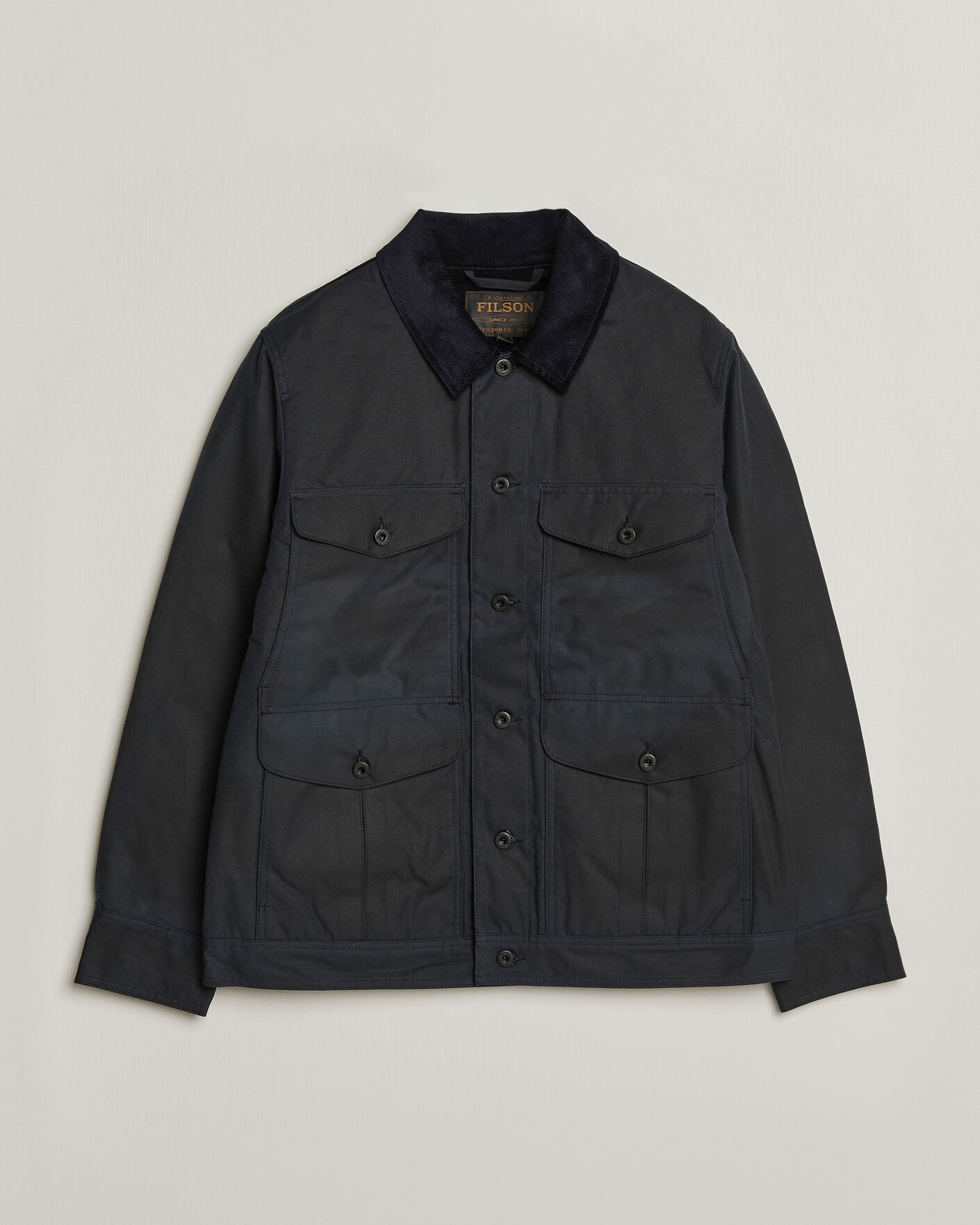 Heren | Jassen | Filson | Journeyman Cotton Shelter Cloth Jacket Harbor Blue