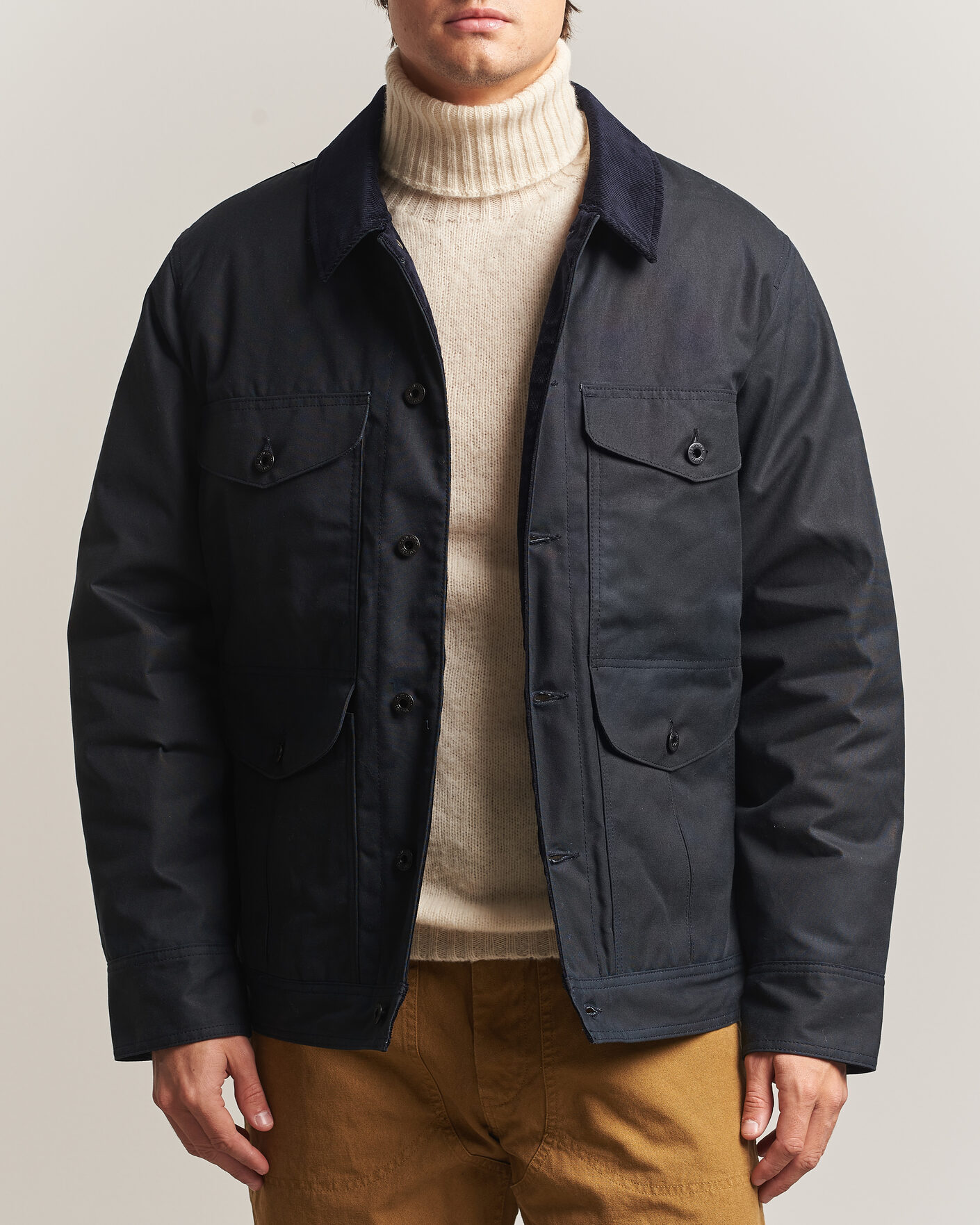 Heren | Jassen | Filson | Journeyman Cotton Shelter Cloth Jacket Harbor Blue