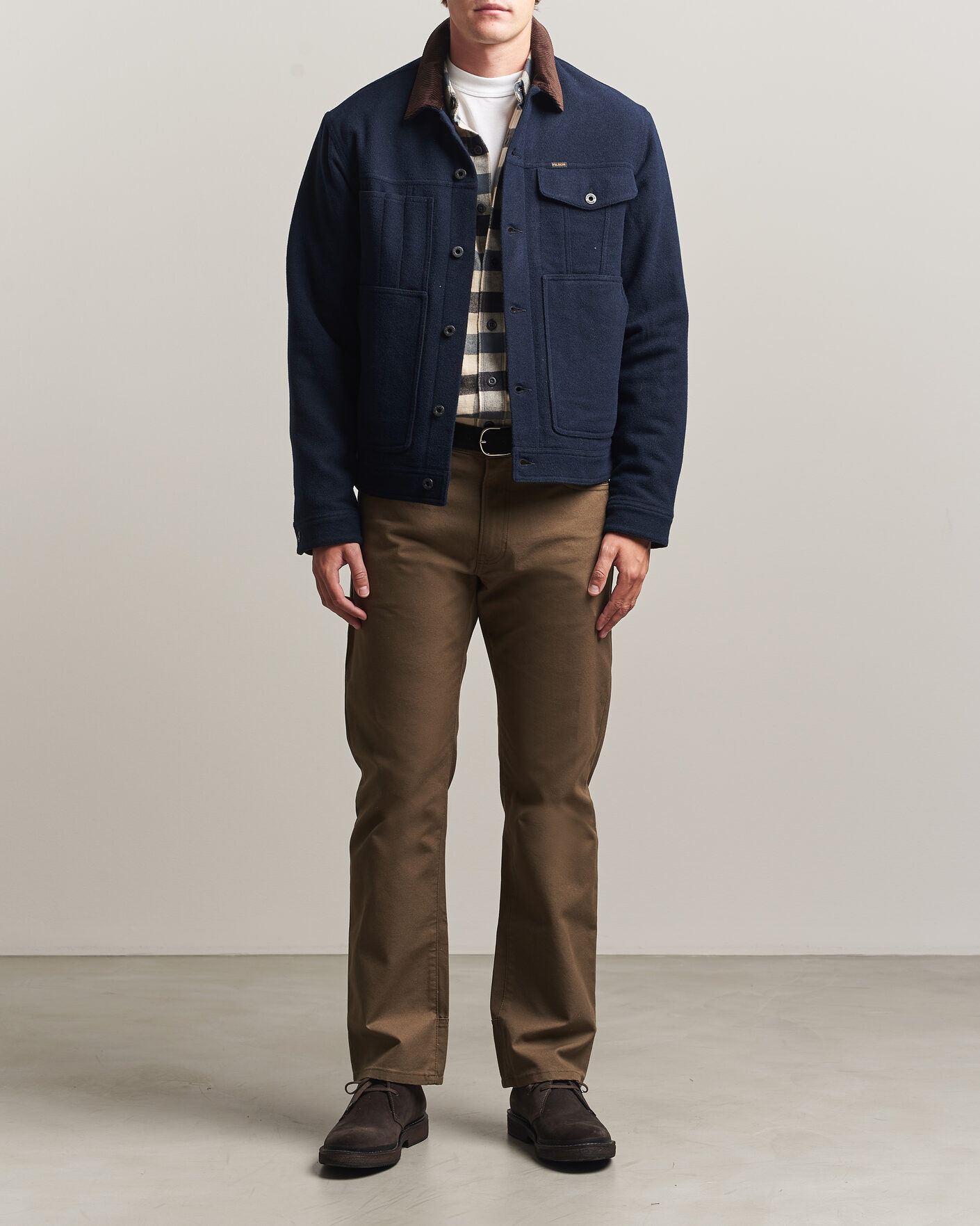 Heren | Jassen | Filson | Spokane Insulated Short Cruiser Navy