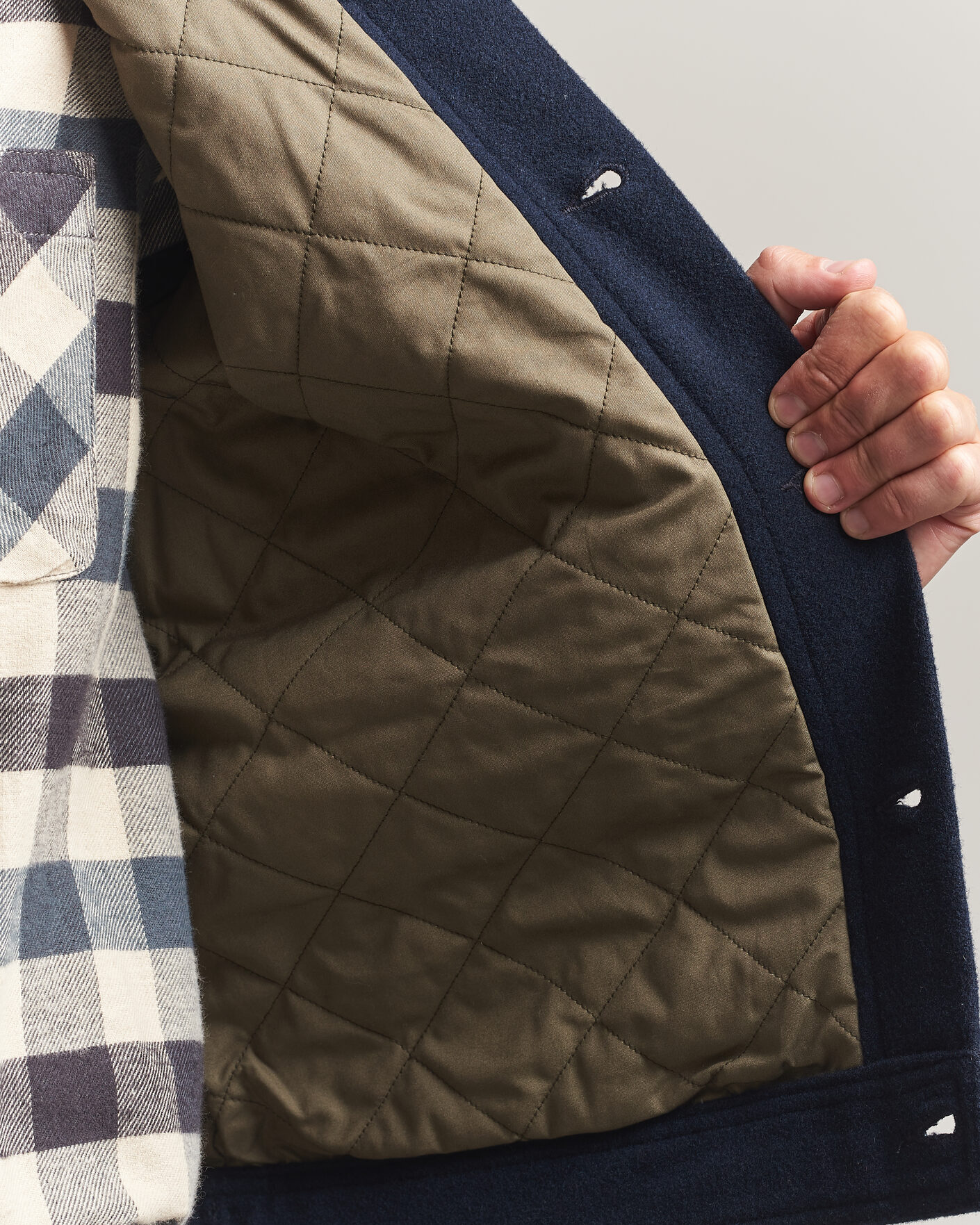 Heren | Jassen | Filson | Spokane Insulated Short Cruiser Navy