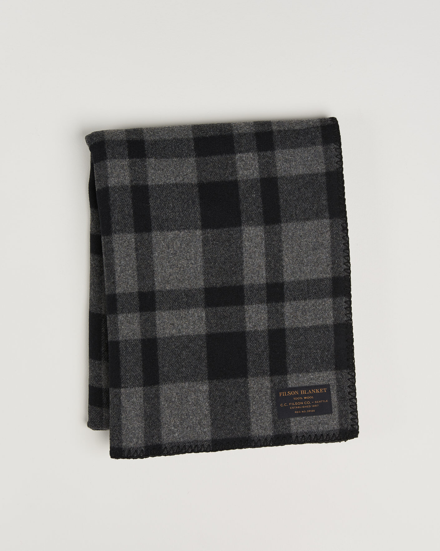 Heren | Stoffen | Filson | Mackinaw Wool Blanket Charcoal
