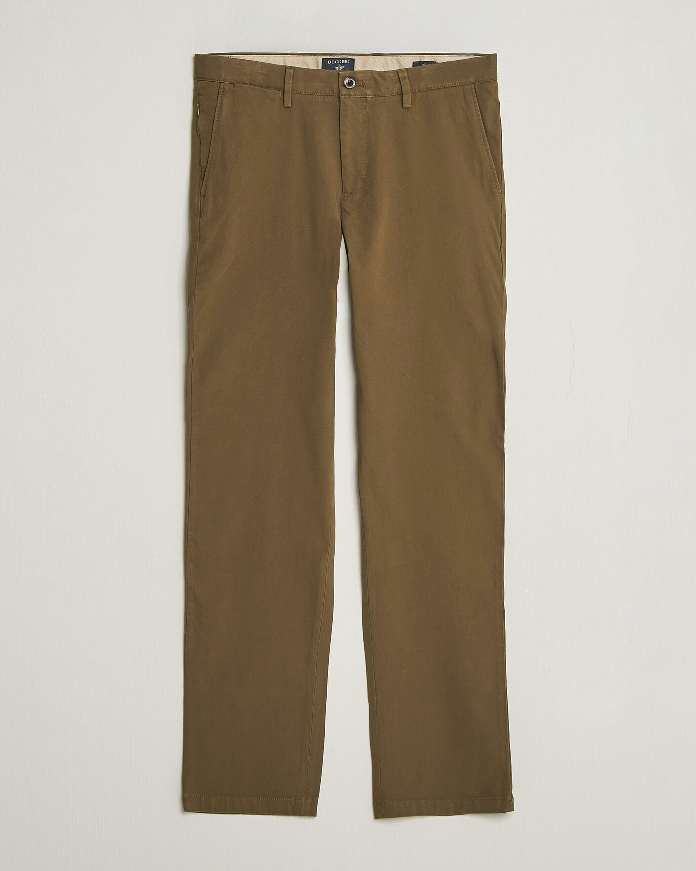Heren | Broeken | Dockers | Cotton Slim Chino Dark Moss