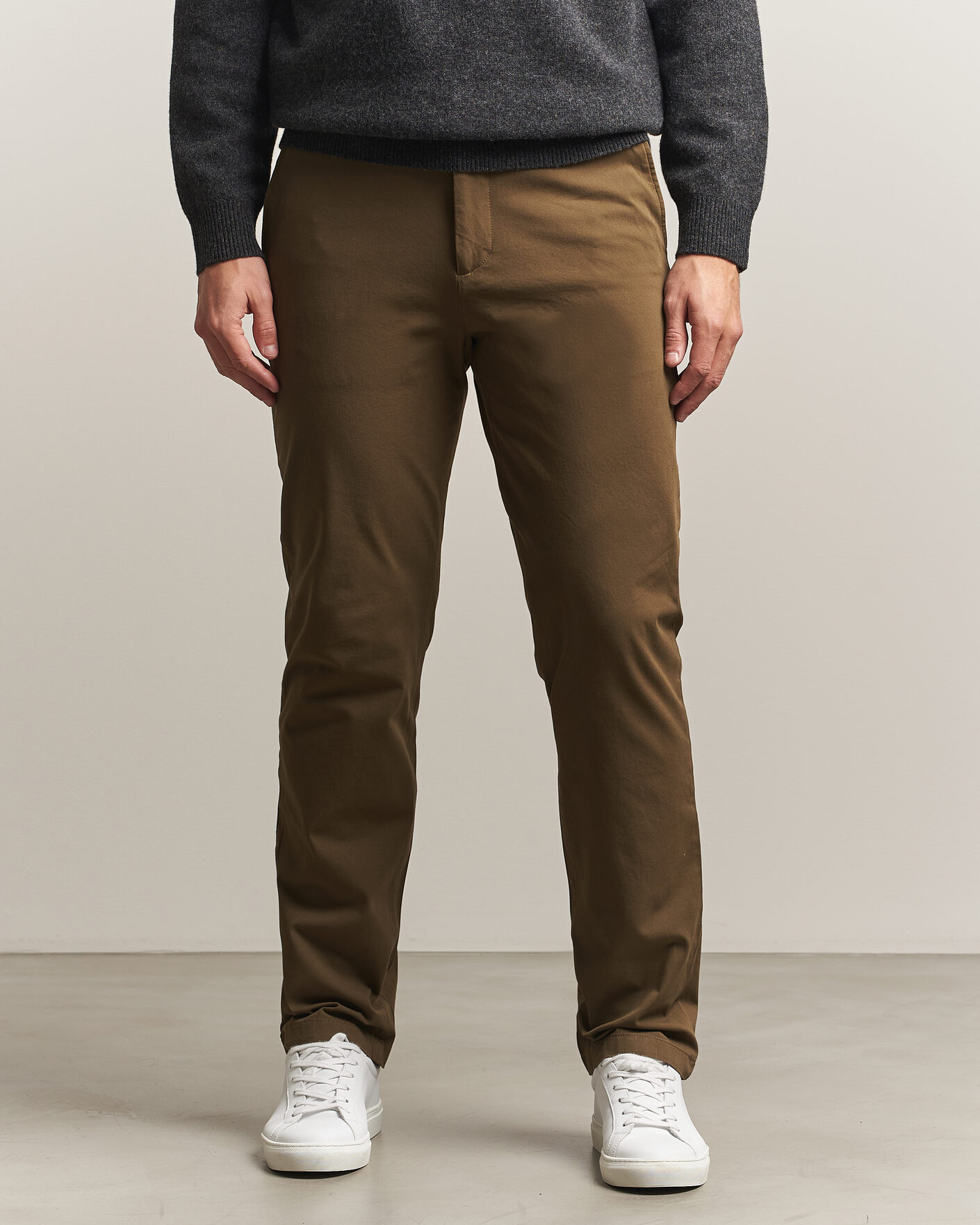 Heren | Broeken | Dockers | Cotton Slim Chino Dark Moss