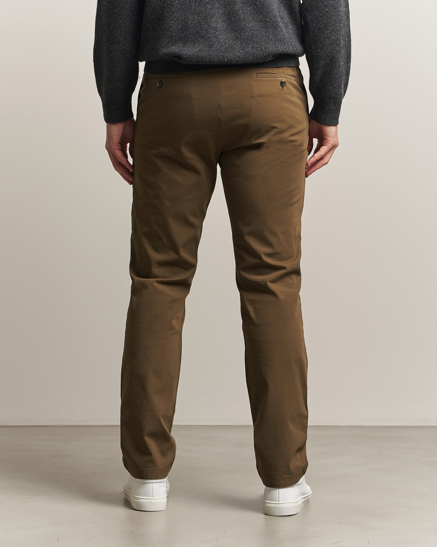 Heren | Broeken | Dockers | Cotton Slim Chino Dark Moss