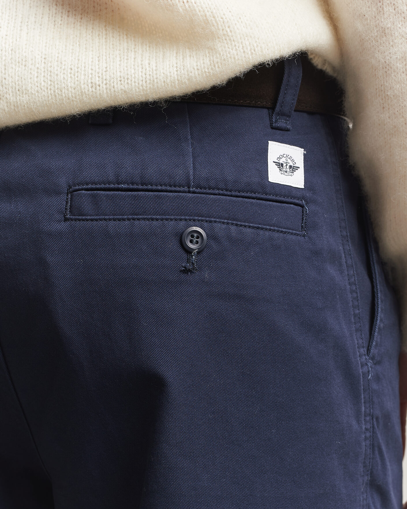 Heren | Broeken | Dockers | Original Pleated Chino Loose Navy
