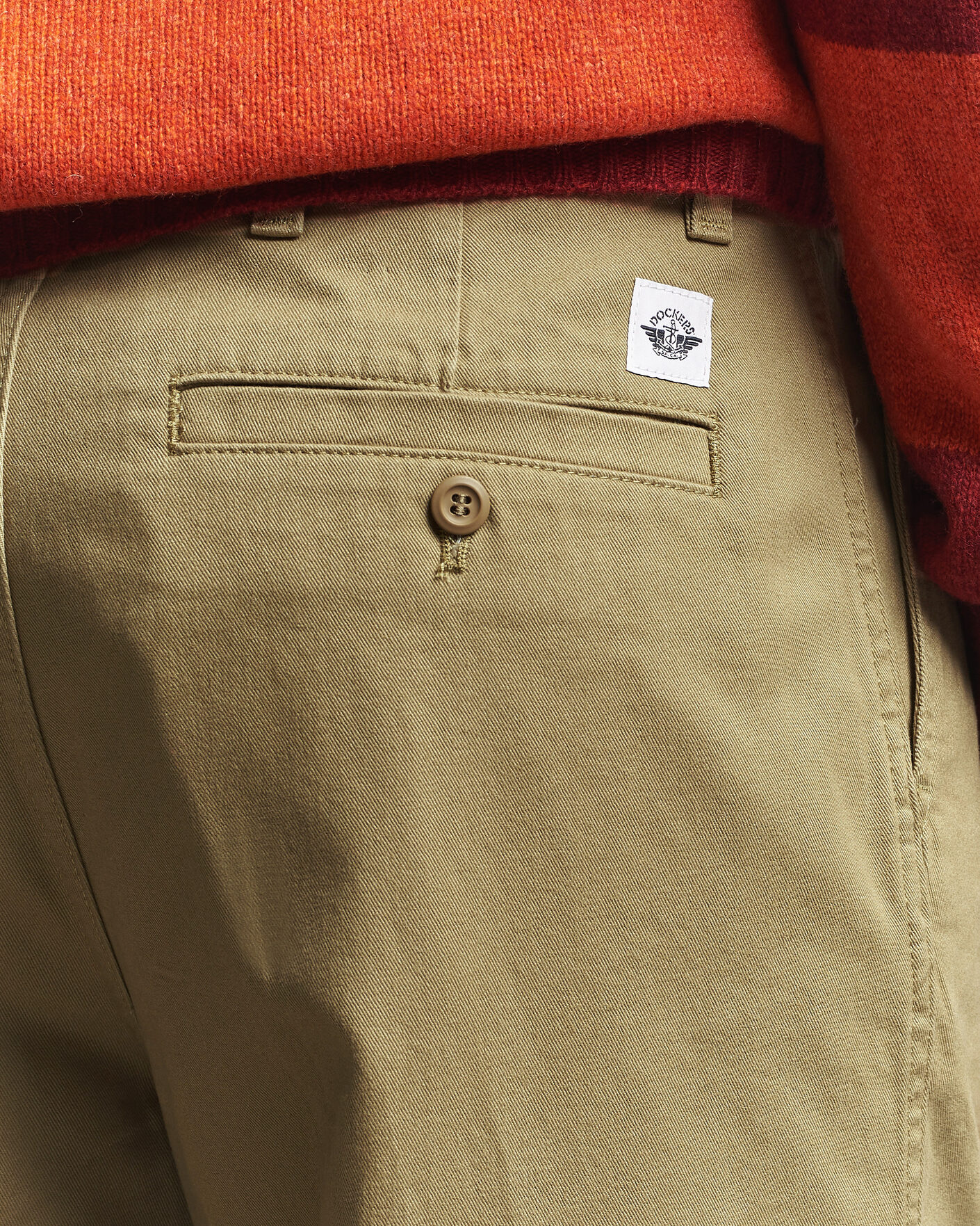 Heren | Broeken | Dockers | Original Pleated Chino Loose British Khaki
