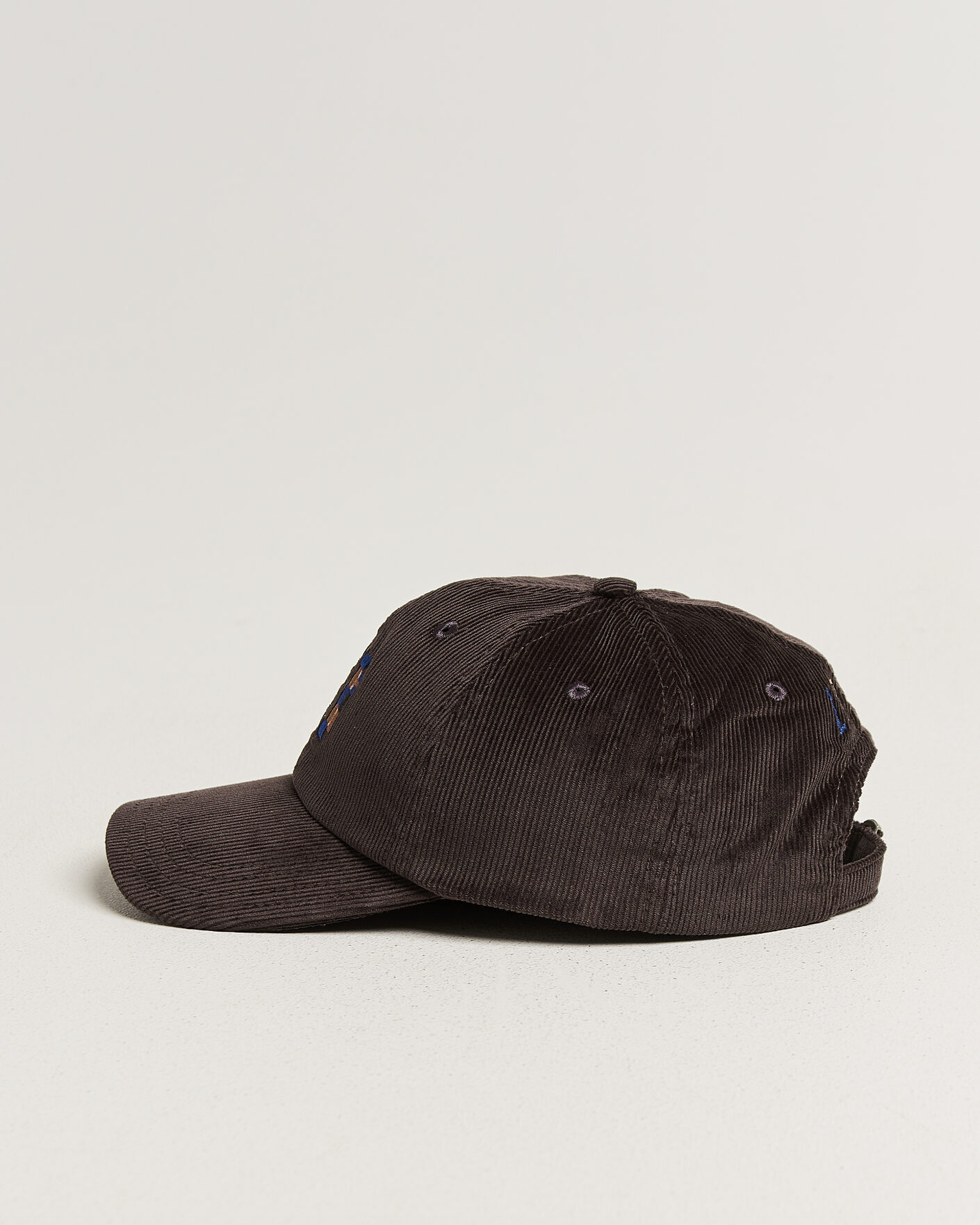 Heren | Hoeden en petten | Drake's | D 1977 Cord Baseball Cap Brown