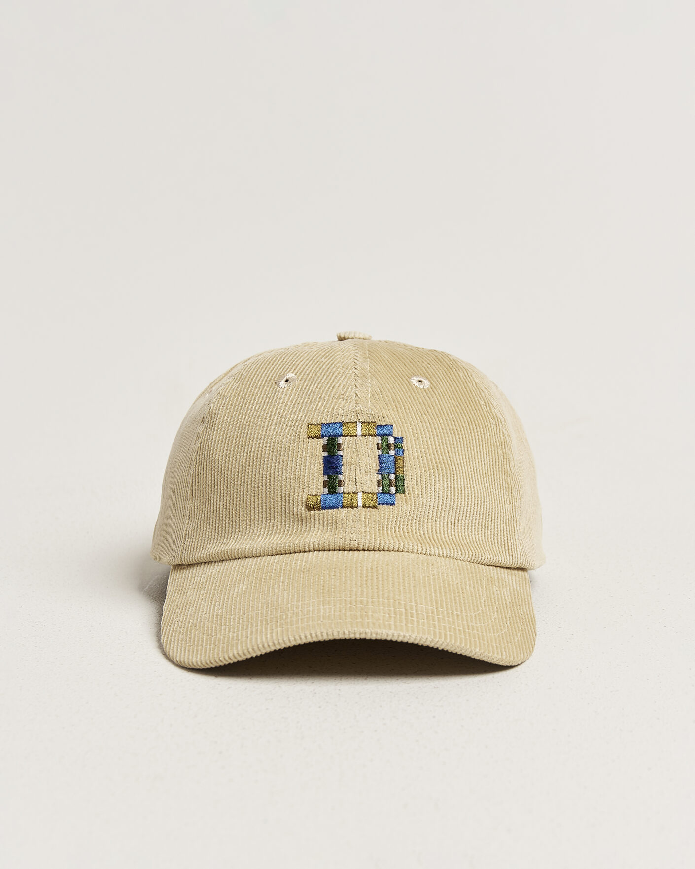 Heren | Hoeden en petten | Drake's | D 1977 Cord Baseball Cap Stone