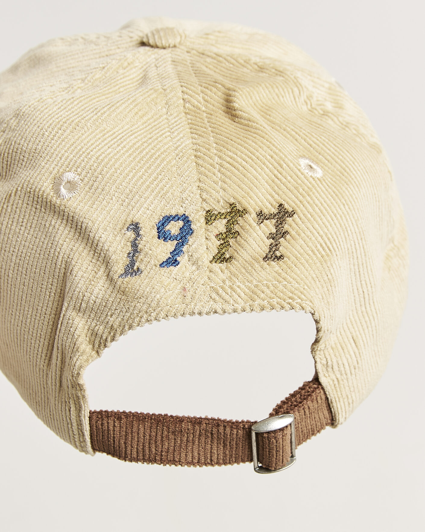 Heren | Hoeden en petten | Drake's | D 1977 Cord Baseball Cap Stone